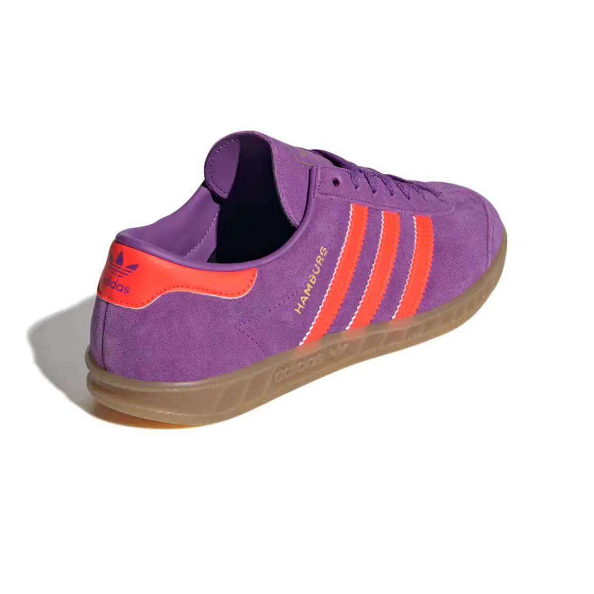Wmns Hamburg 'Active Purple Solar Red' Durable Fabric Wide toe box