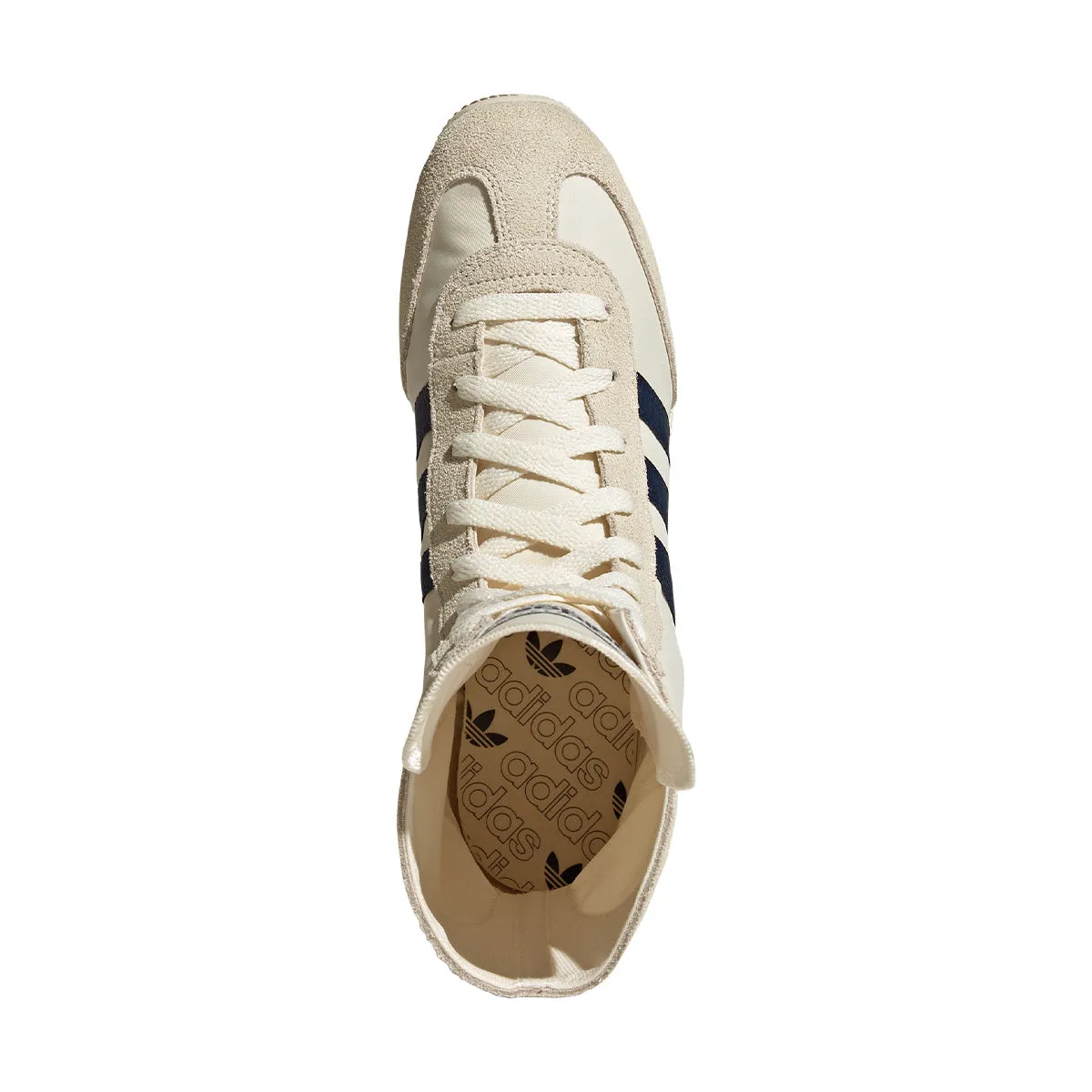 Wmns Japan High 'Cream White Dark Blue' Anti Bacterial Toe box