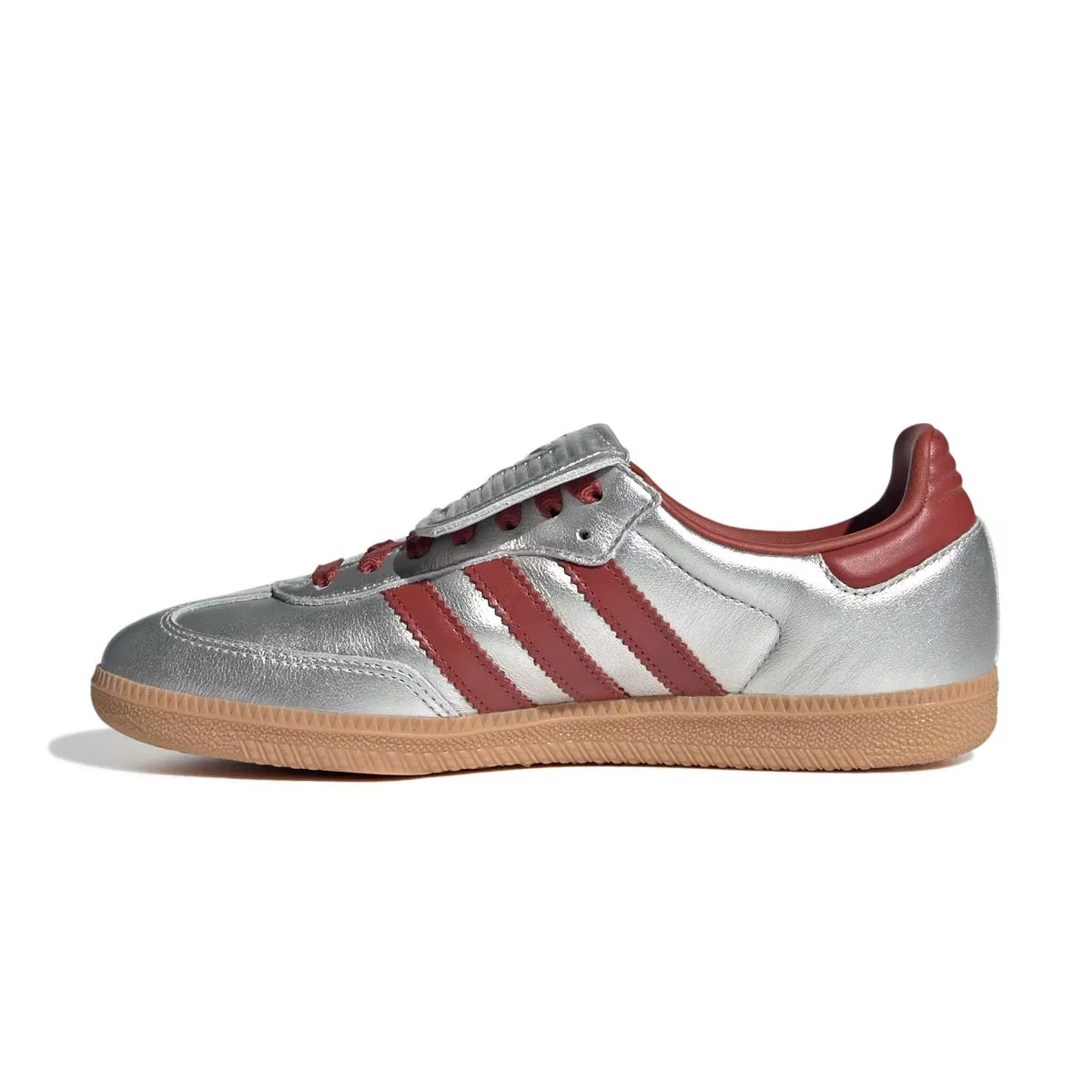 Wmns Samba Long Tongue 'Silver Metallic Preloved Ruby' Active Day Viral Pop