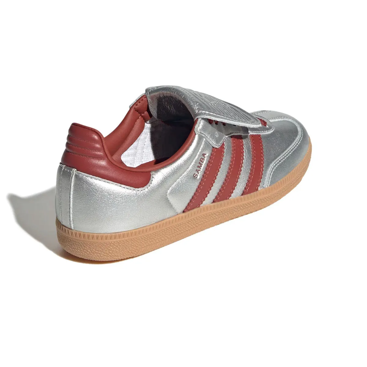 Wmns Samba Long Tongue 'Silver Metallic Preloved Ruby' Comfort Outsole Anti Bacterial