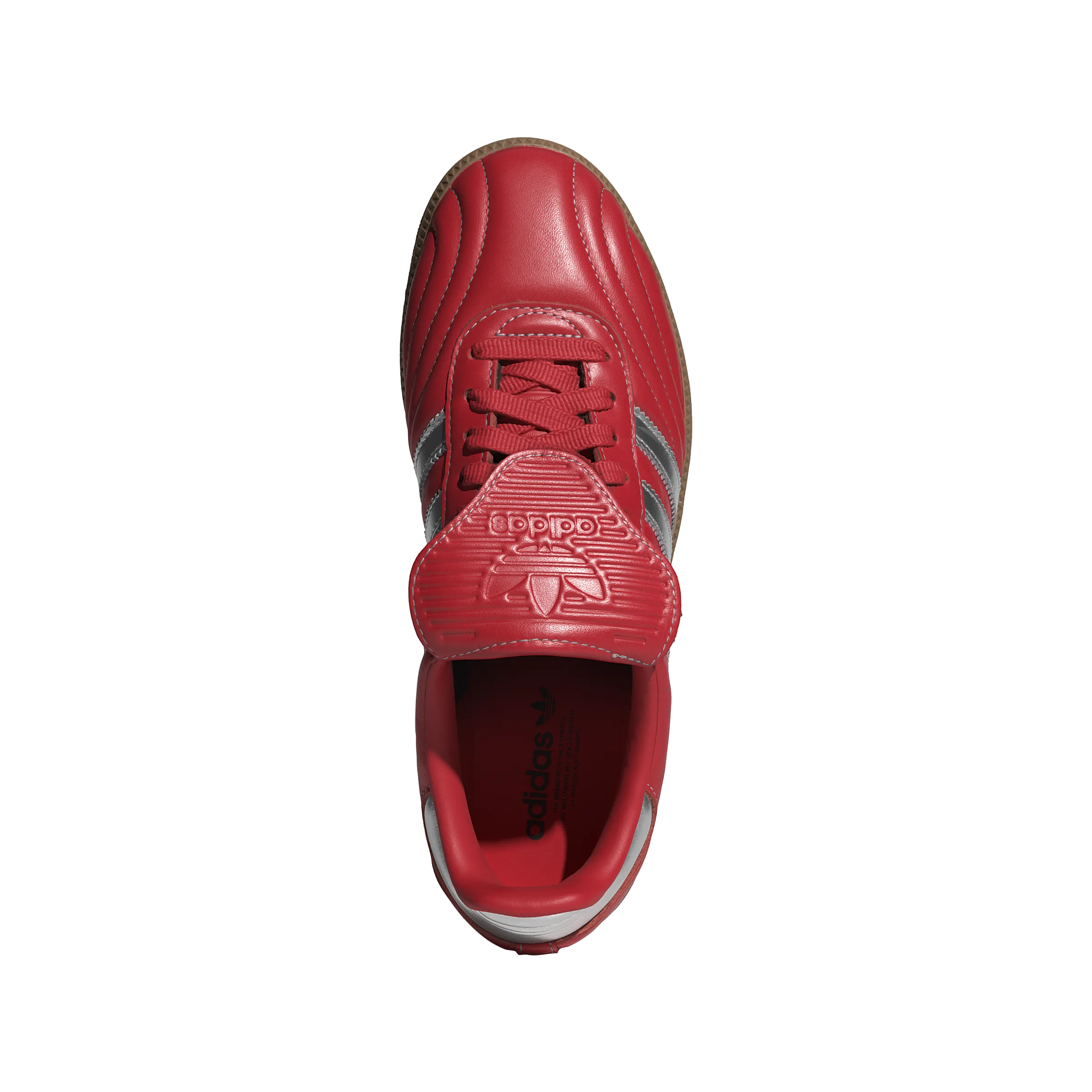Wmns Samba LT ??Better Scarlet Silver Metallic?? High Arch Rubber Sole