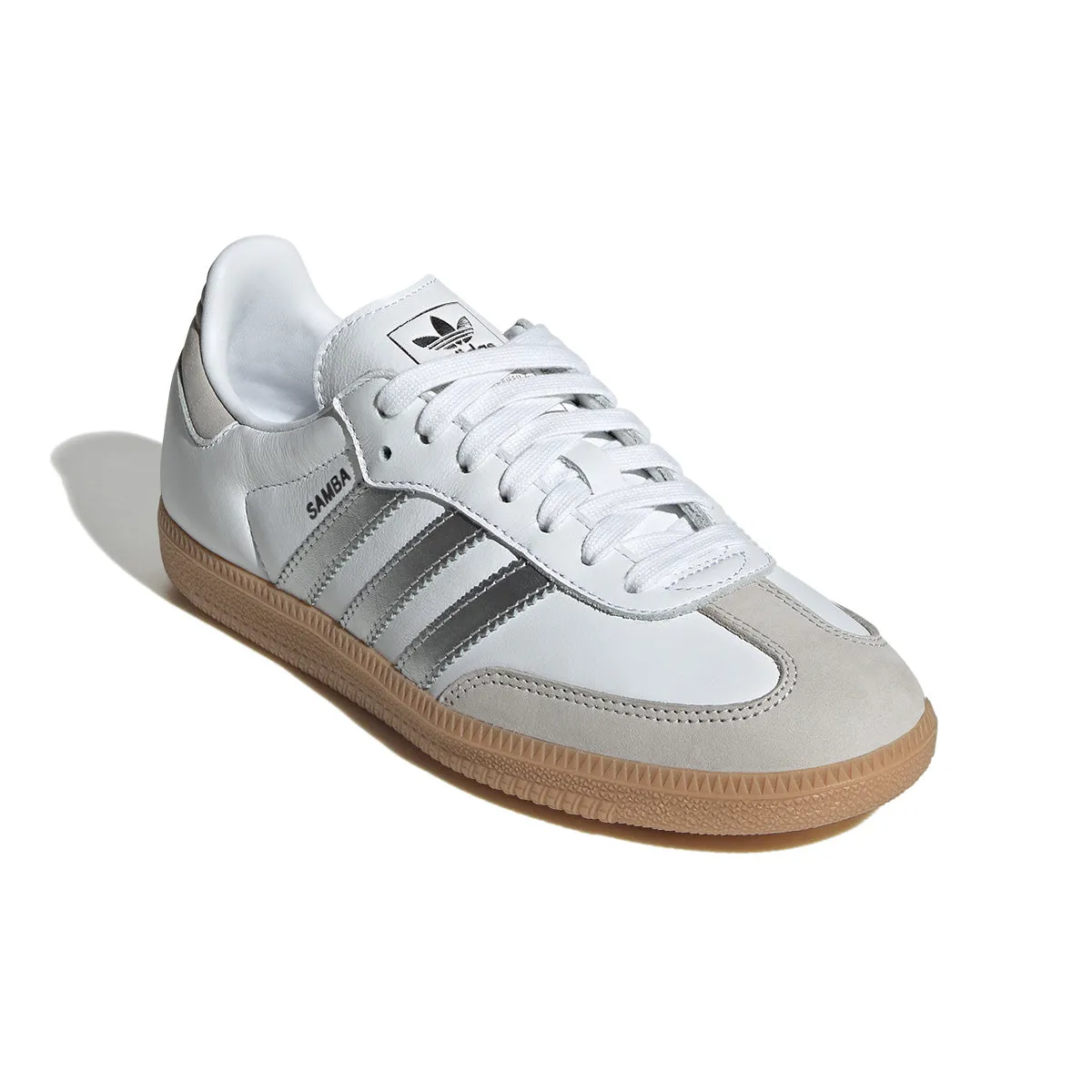 Wmns Samba OG 'Cloud White Silver Metallic' Storm Proof