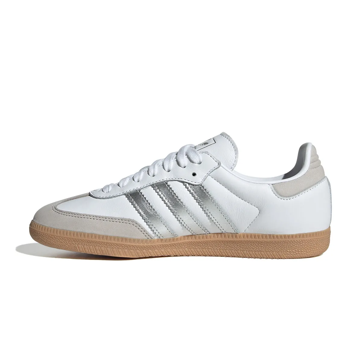 Wmns Samba OG 'Cloud White Silver Metallic' Low Profile