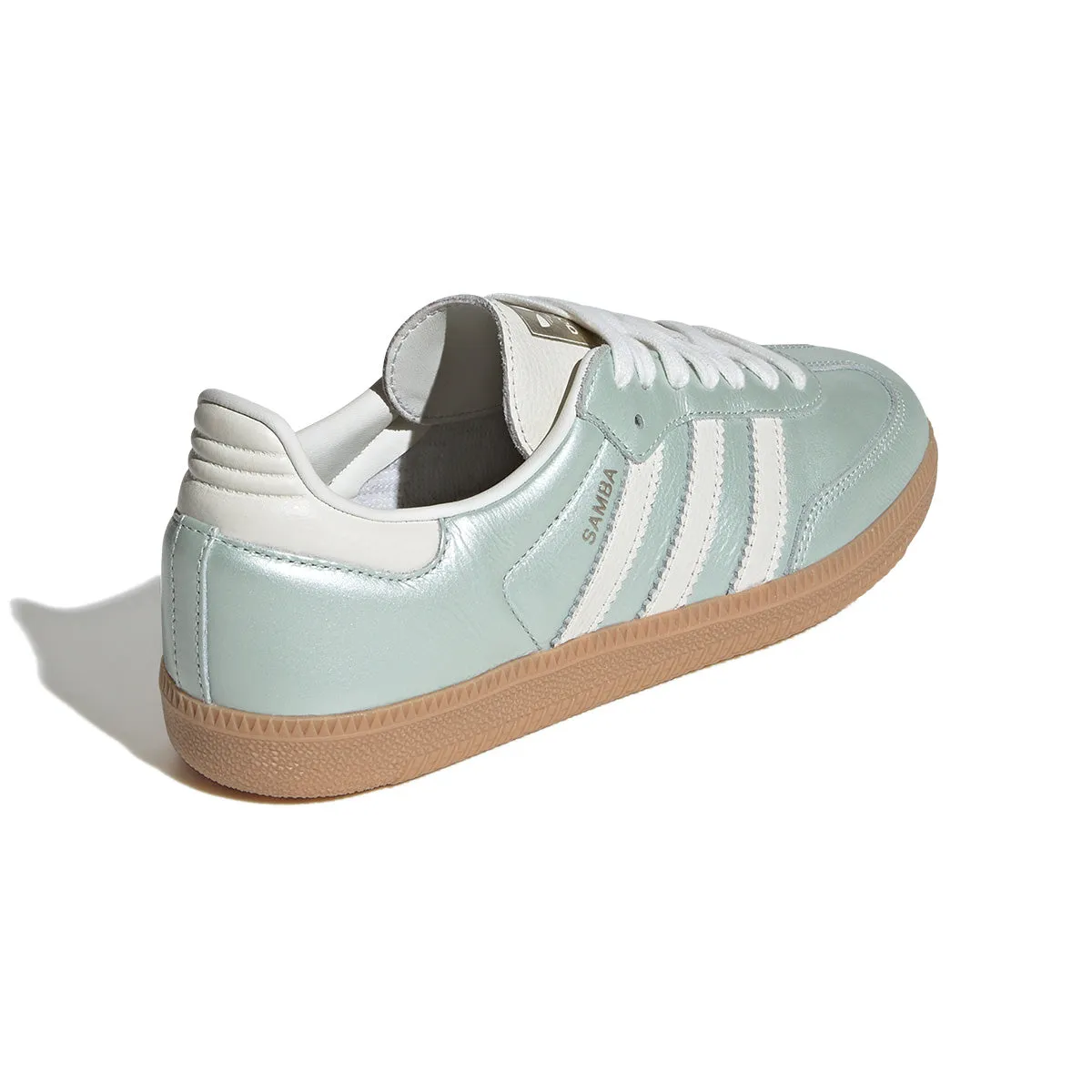 Fashionable Comfort Enhancement Wmns Samba OG 'Linen Green Metallic'
