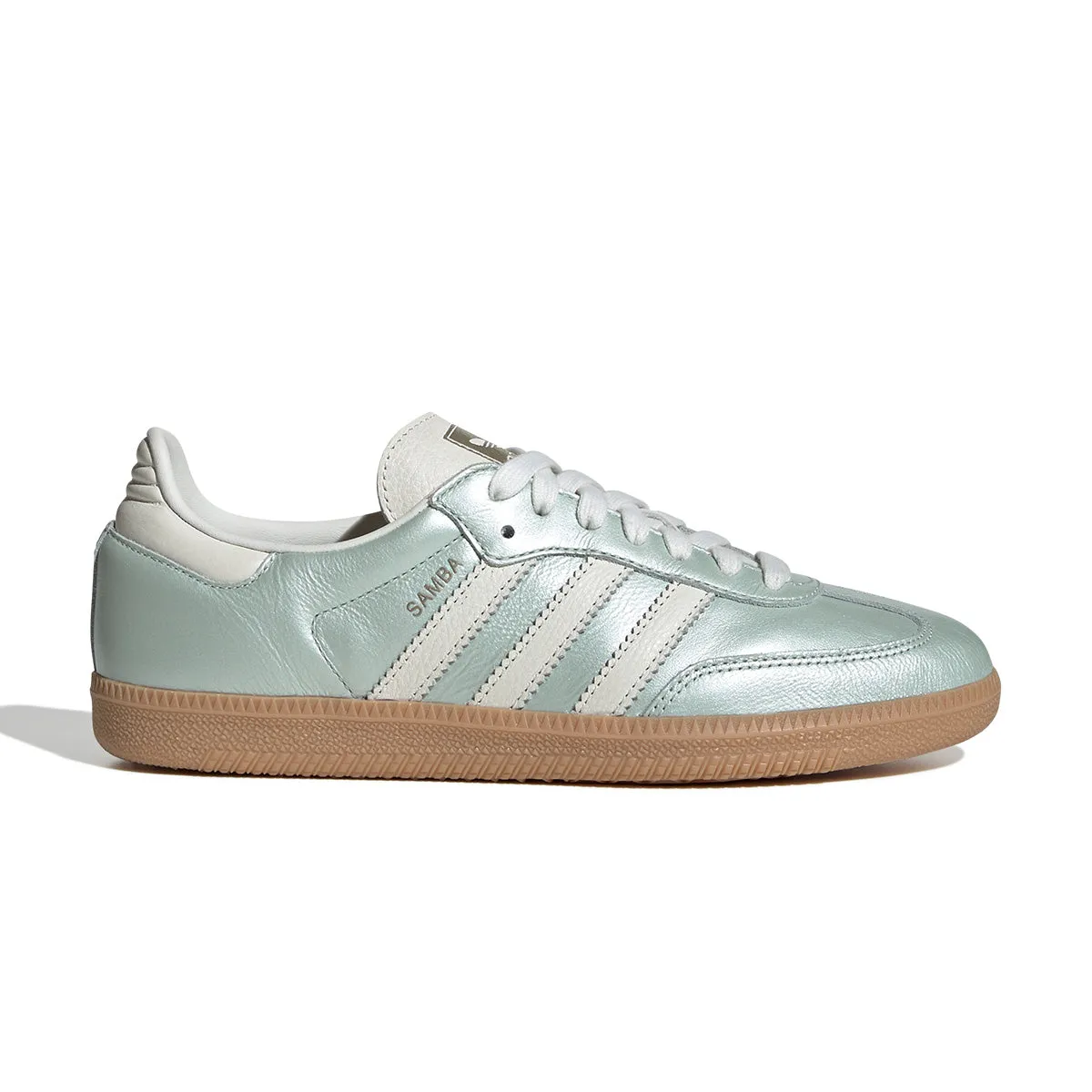 All Terrain Stylish Commuters Fashion Edge Wmns Samba OG 'Linen Green Metallic'