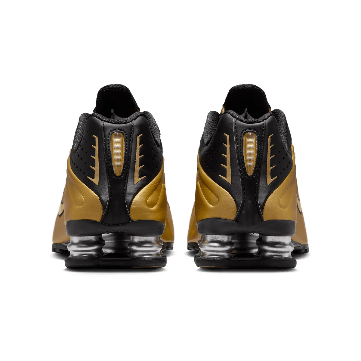 Wmns Shox R4 'Black Metallic Gold' Ice Guard Cold Tone
