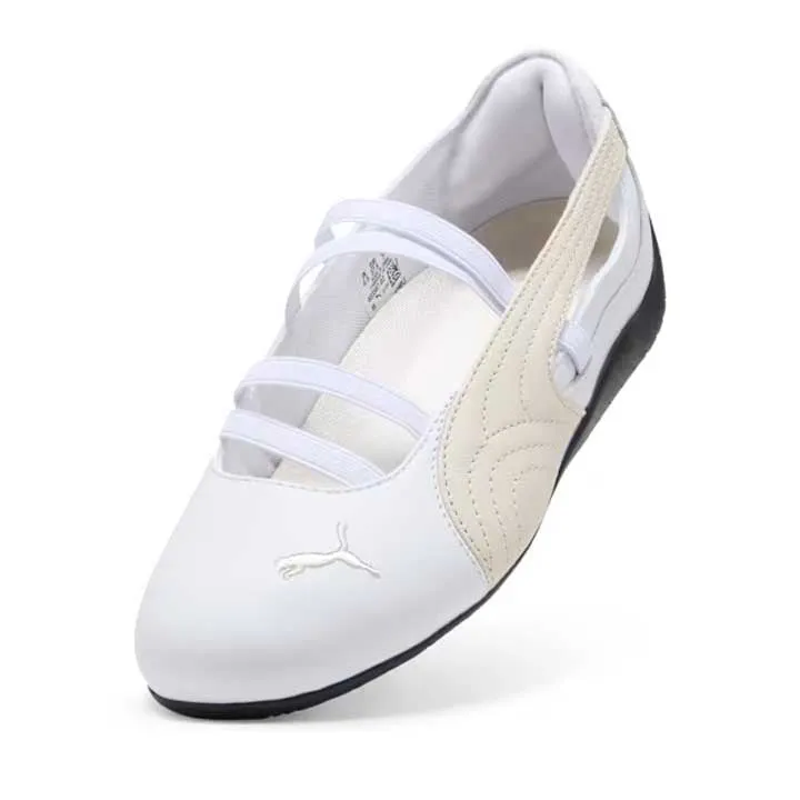 Quick Drying Work Commute Comfort Outsole Wmns Speedcat Ballet 'PUMA White Alpine Snow'