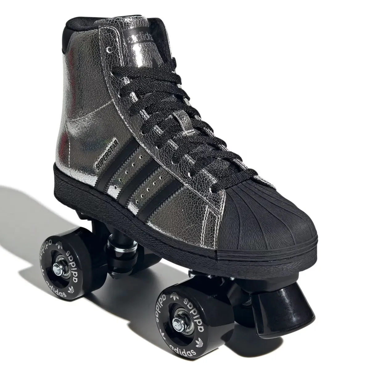 Fast pace Hill Tough Wmns Superstar 82 Roller Skates 'Silver Metallic Core Black'