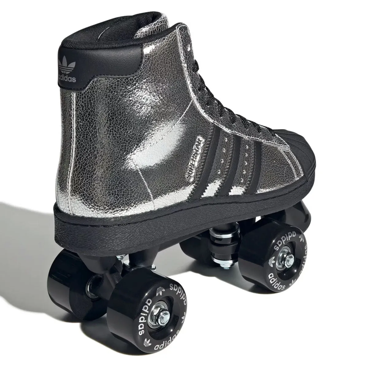 water proof Fresh Drop Wmns Superstar 82 Roller Skates 'Silver Metallic Core Black'