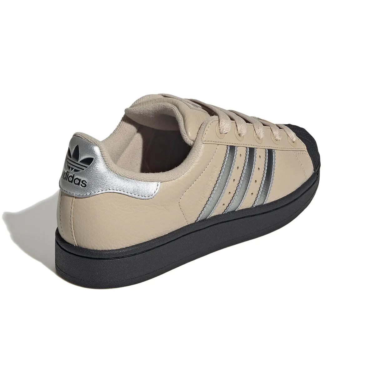 zipper Wmns Superstar II 'Stone Khaki Silver Metallic'