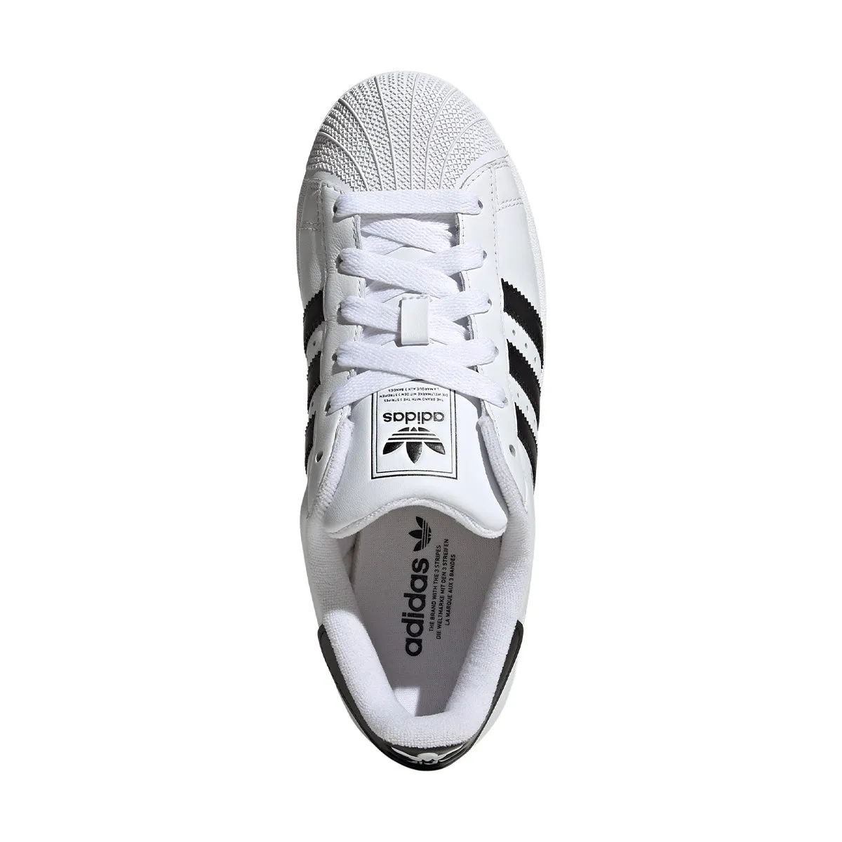 Suede Soft Trail Ease Wmns Superstar II 'White Black'