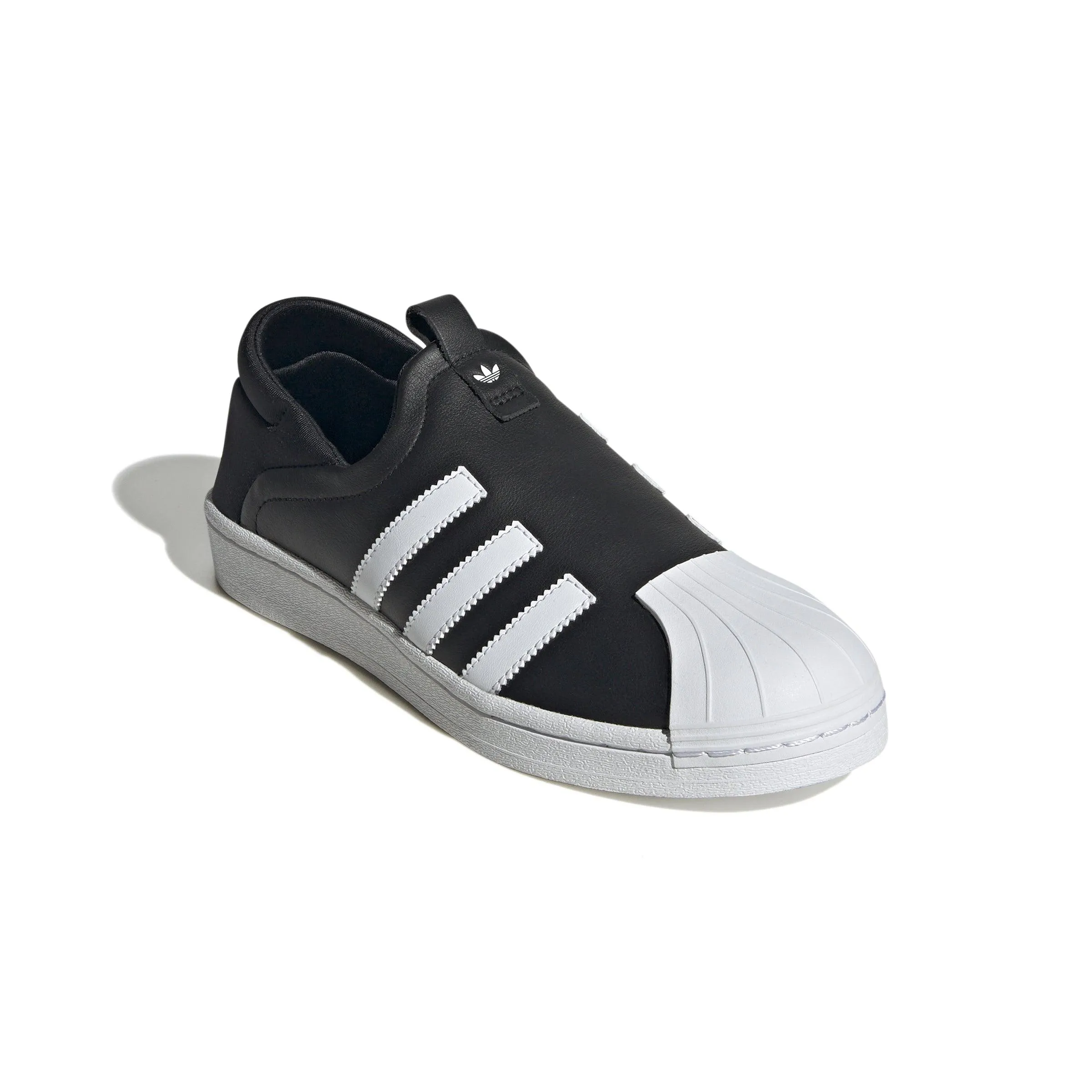 Wmns Superstar Slip-On 'Core Black' Tone Play Step Tall