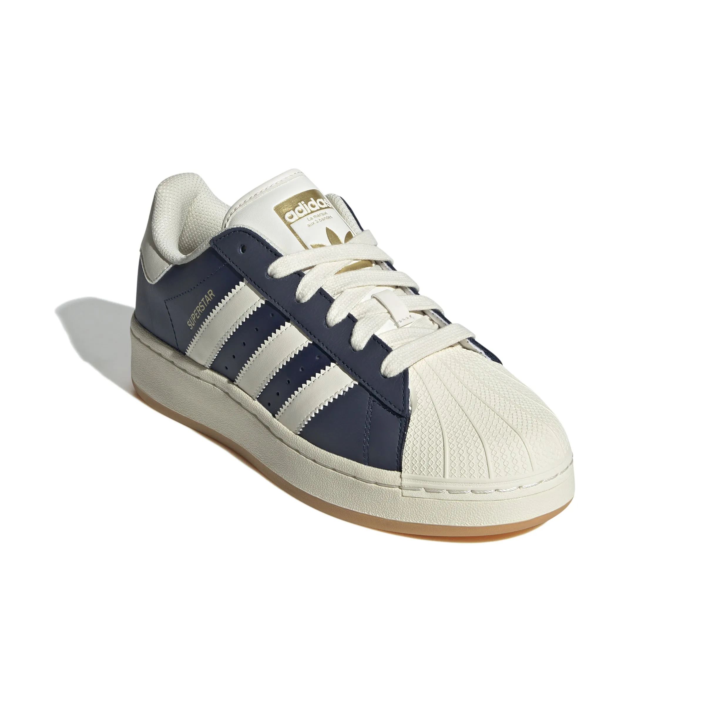 Wmns Superstar XLG 'Night Indigo Cream White' Soft