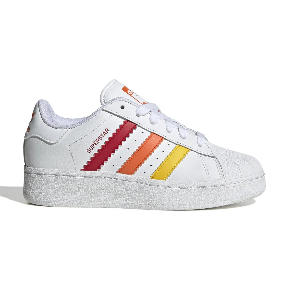 Wmns Superstar XLG 'White Multi-Color' Breathable Road Trip zipper