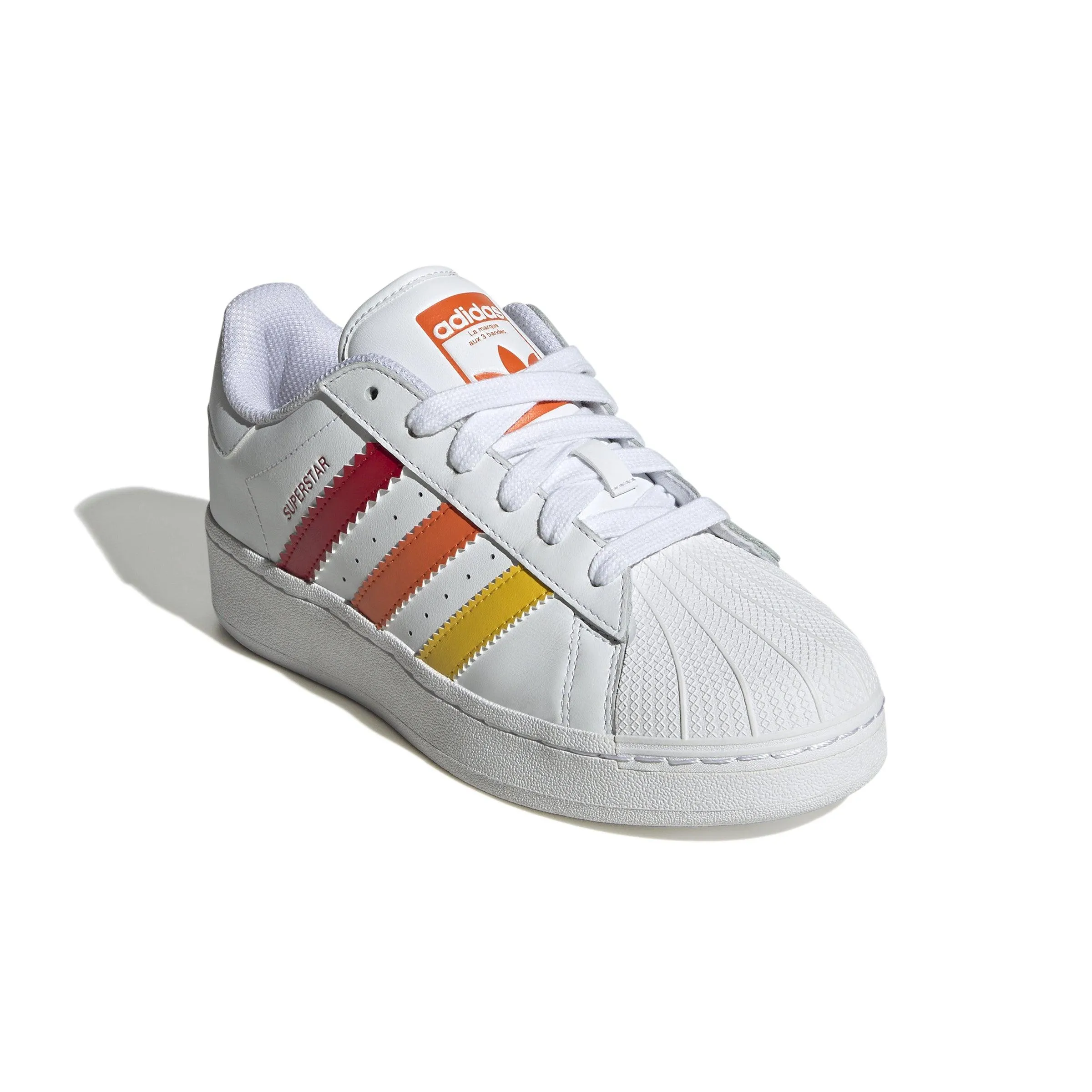 Wmns Superstar XLG 'White Multi-Color' Breathable Upper Slip On Style
