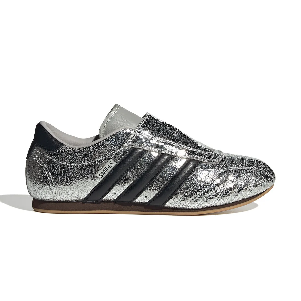Dance Mode Stretchable Material Wmns Taekwondo 'Silver Metallic Black Gum'