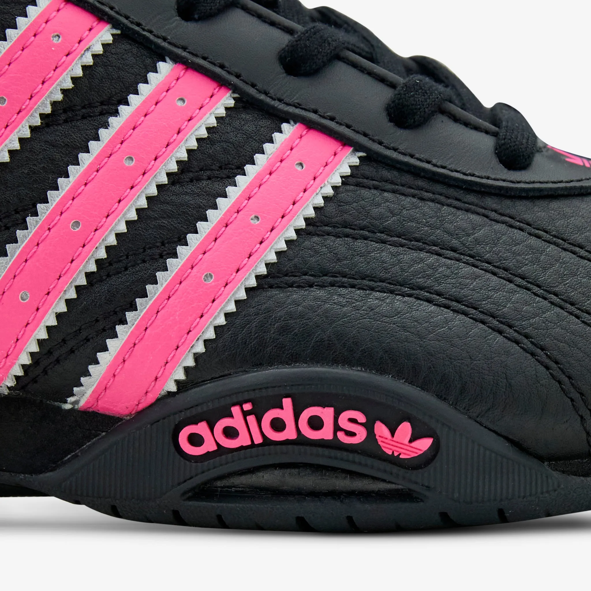 Women's Adi Racer Lo Core Black | Lucid Pink | Silver Metallic Slow Jog