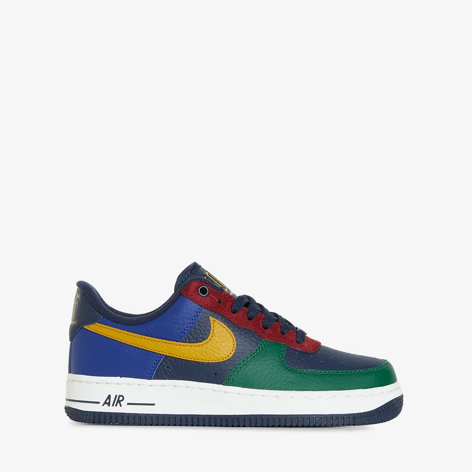 Flat Finish Soft Focus Women's Air Force 1 '07 LX Gorge Green | Gold Suede | Obsidian