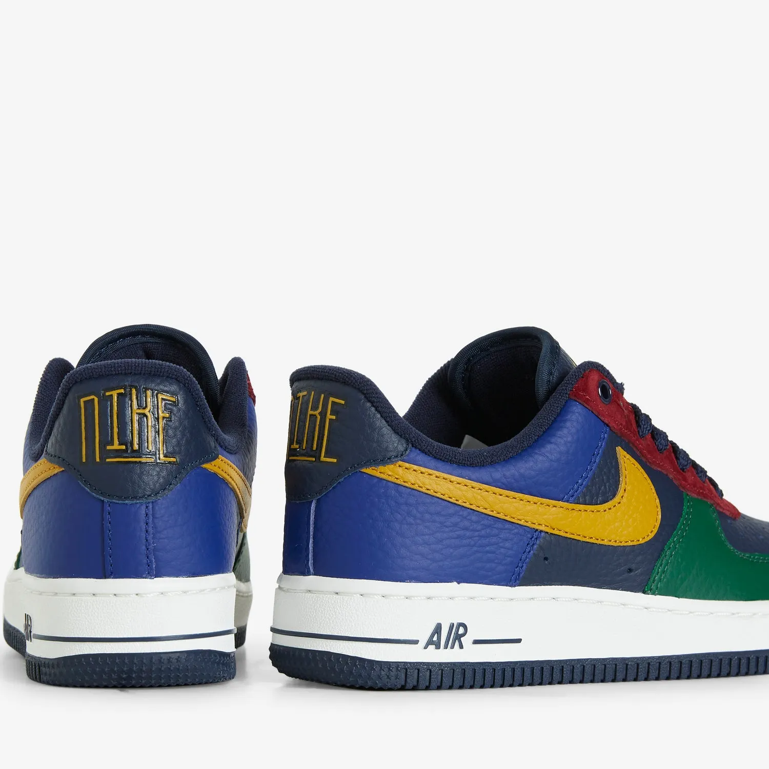 Women's Air Force 1 '07 LX Gorge Green | Gold Suede | Obsidian Sand Jog Soft Pressure