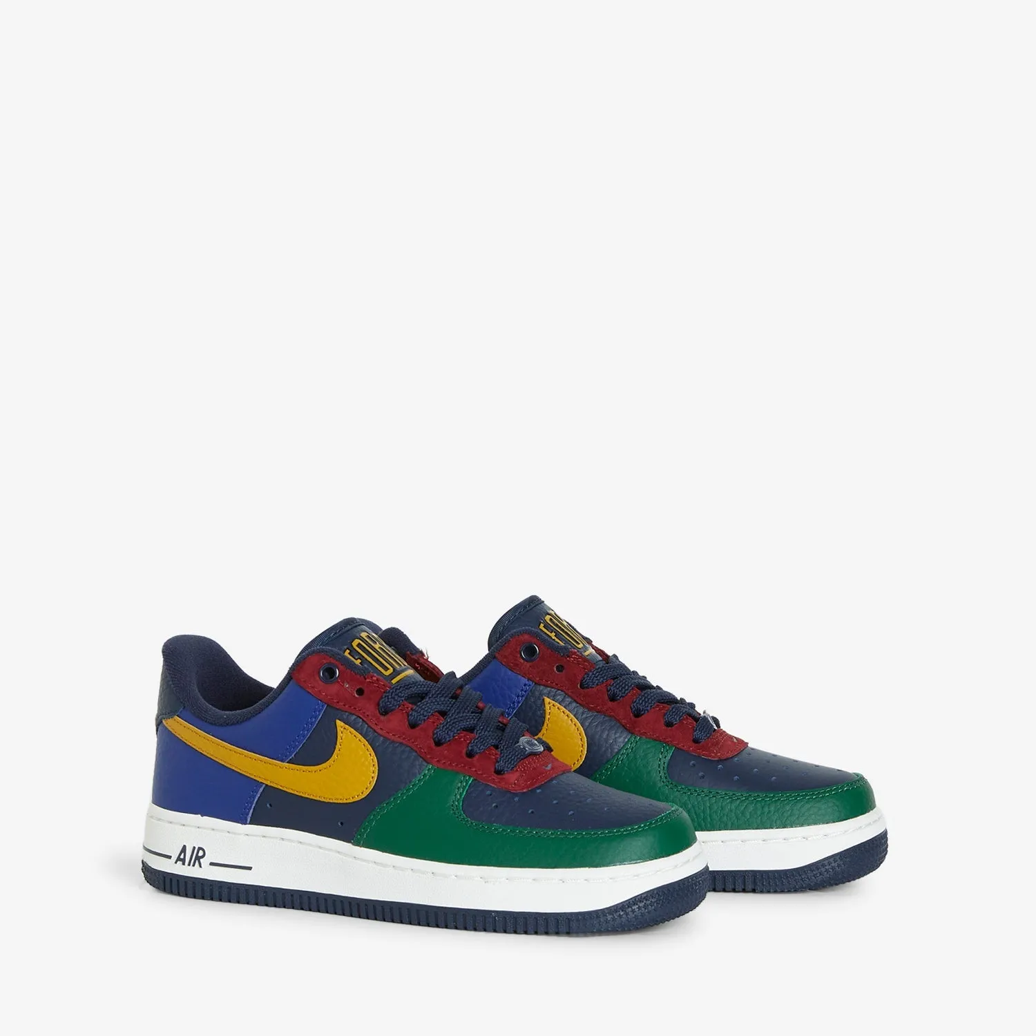 Women's Air Force 1 '07 LX Gorge Green | Gold Suede | Obsidian Simple Look