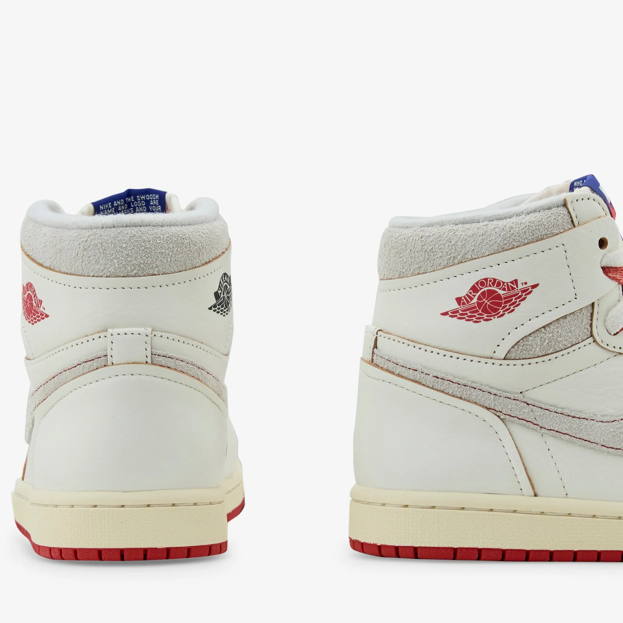 Loose Fit Women's Air Jordan 1 High OG 'Rare Air' Sail | Cinnabar | Light Bone
