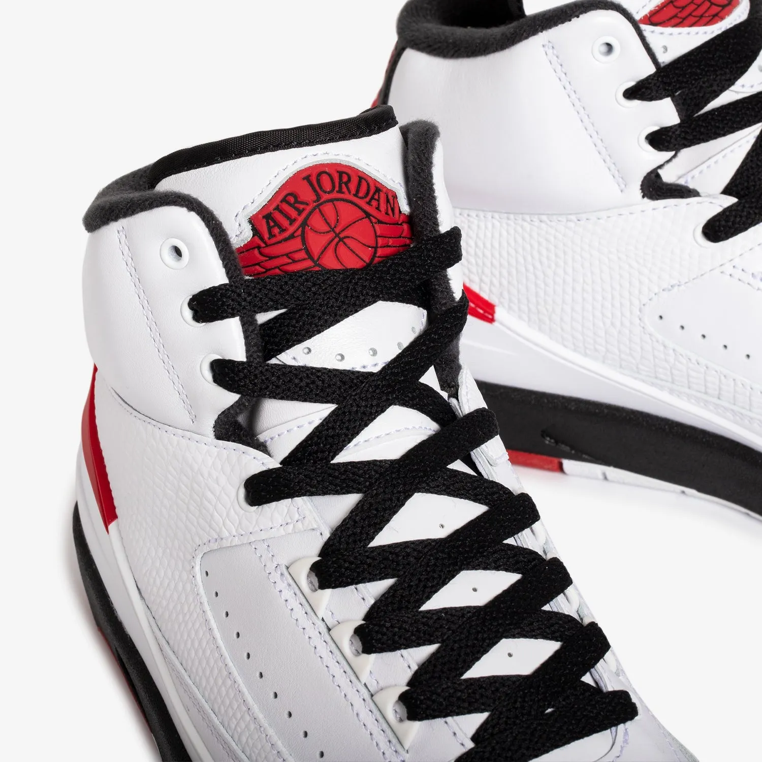 Hook And Loop Reliable stability Women's Air Jordan 2 Retro 'Chicago' White | Varsity Red | Black