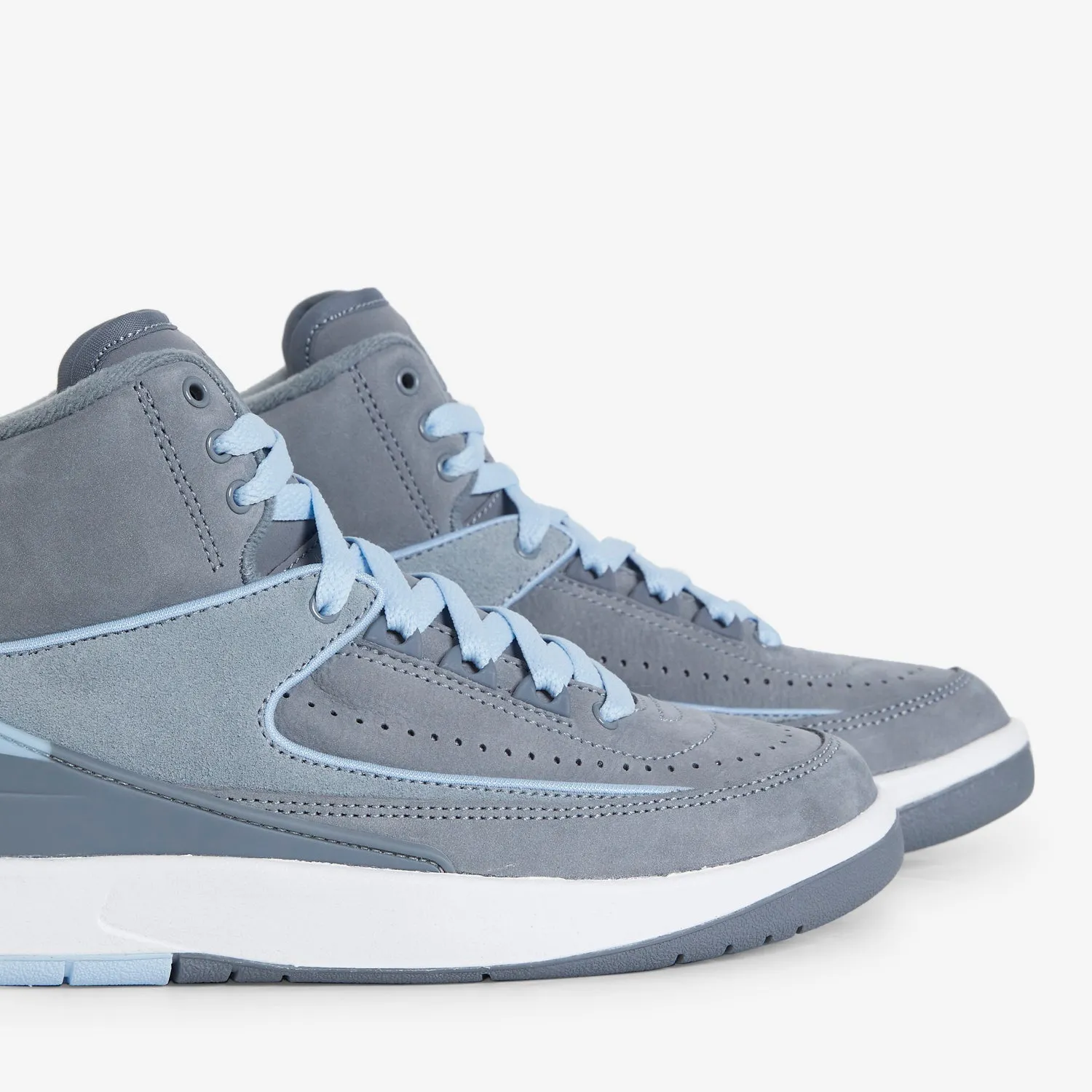 Women's Air Jordan 2 Retro Cool Grey | Ice Blue | White Inner Softness