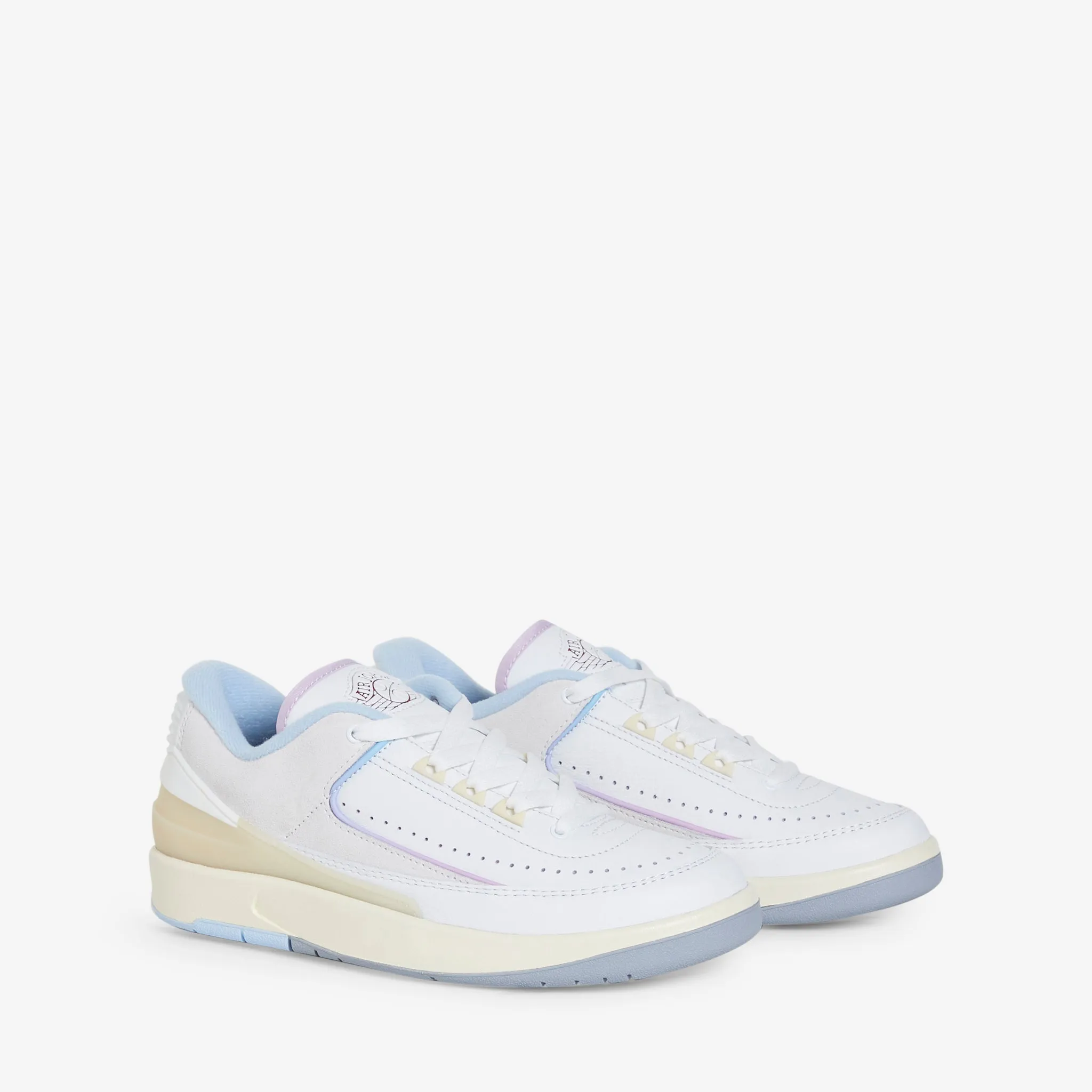 Women's Air Jordan 2 Retro Low Summit White | Varsity Red | Ice Blue Stair Run Slip On