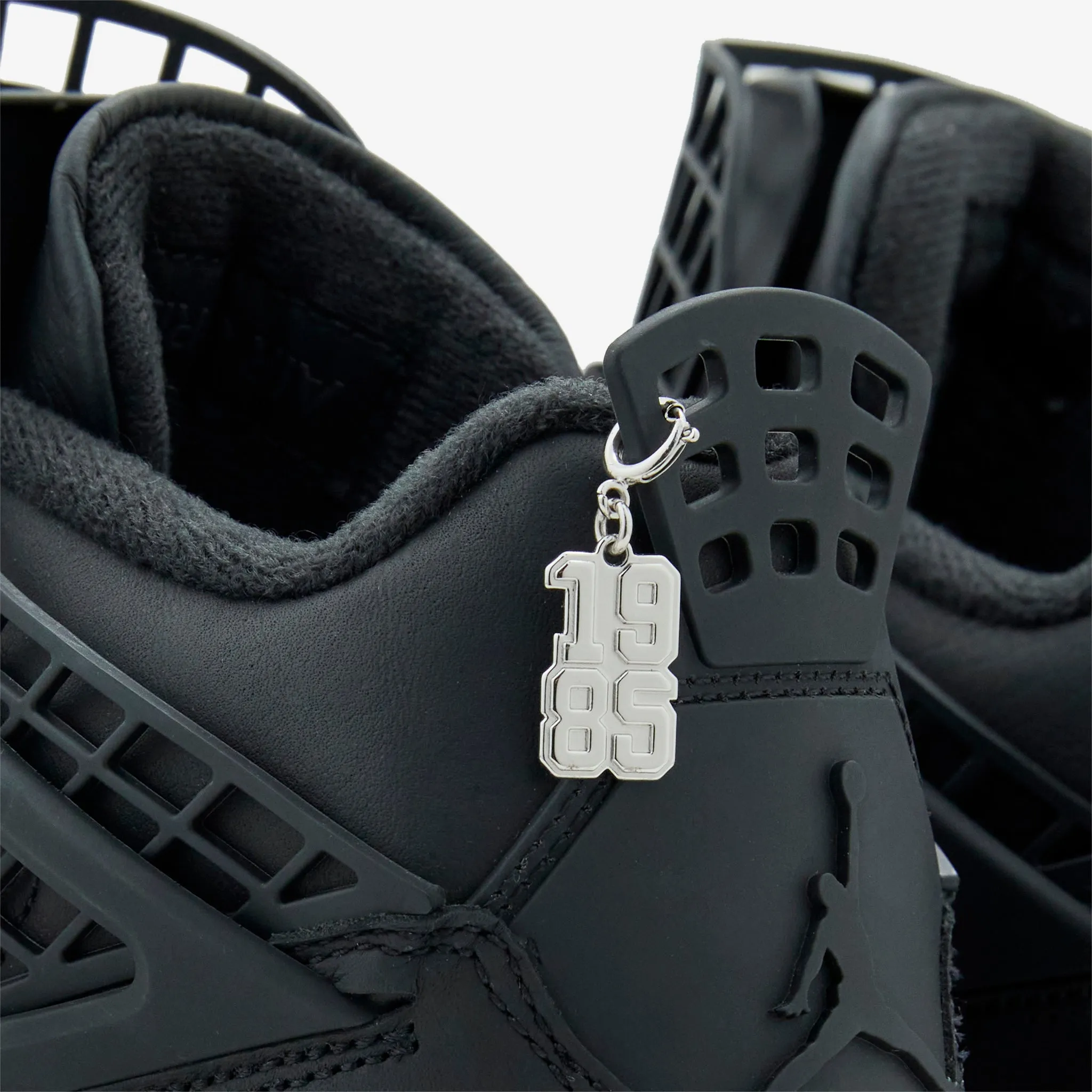 Women's Air Jordan 4 Net Black | Black | Metallic Silver Summer Wear