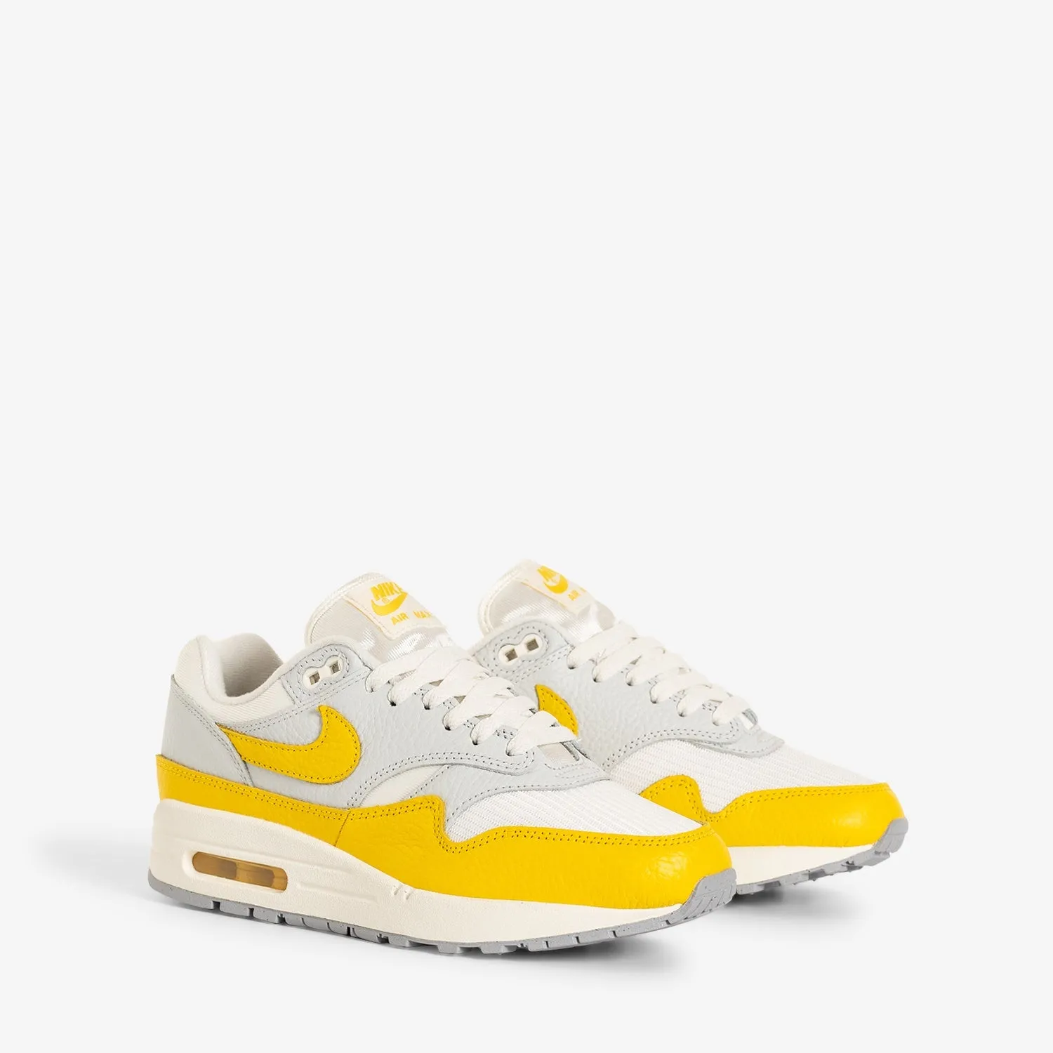 Women's Air Max 1 Photon Dust | Tour Yellow | Wolf Grey | Sail Soft Cushioning Rebound Boost Technology