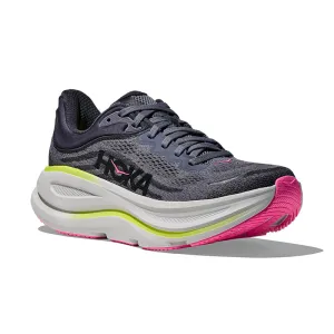 Women's Bondi 9 Charcoal Grey/Grey Skies minimalist running gear