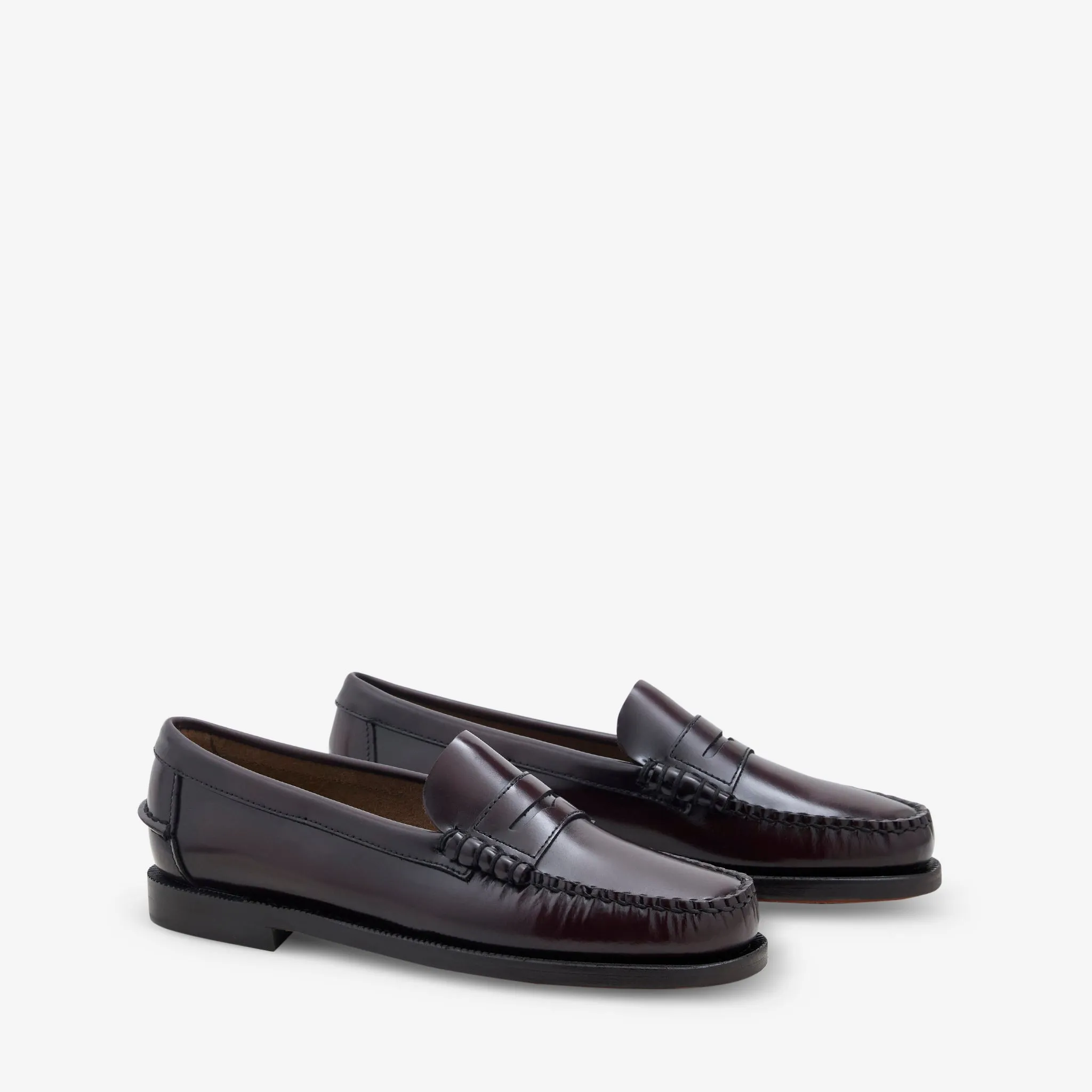 Women's Classic Dan Loafer Brown Burgundy Light Pace ElasticMaterial