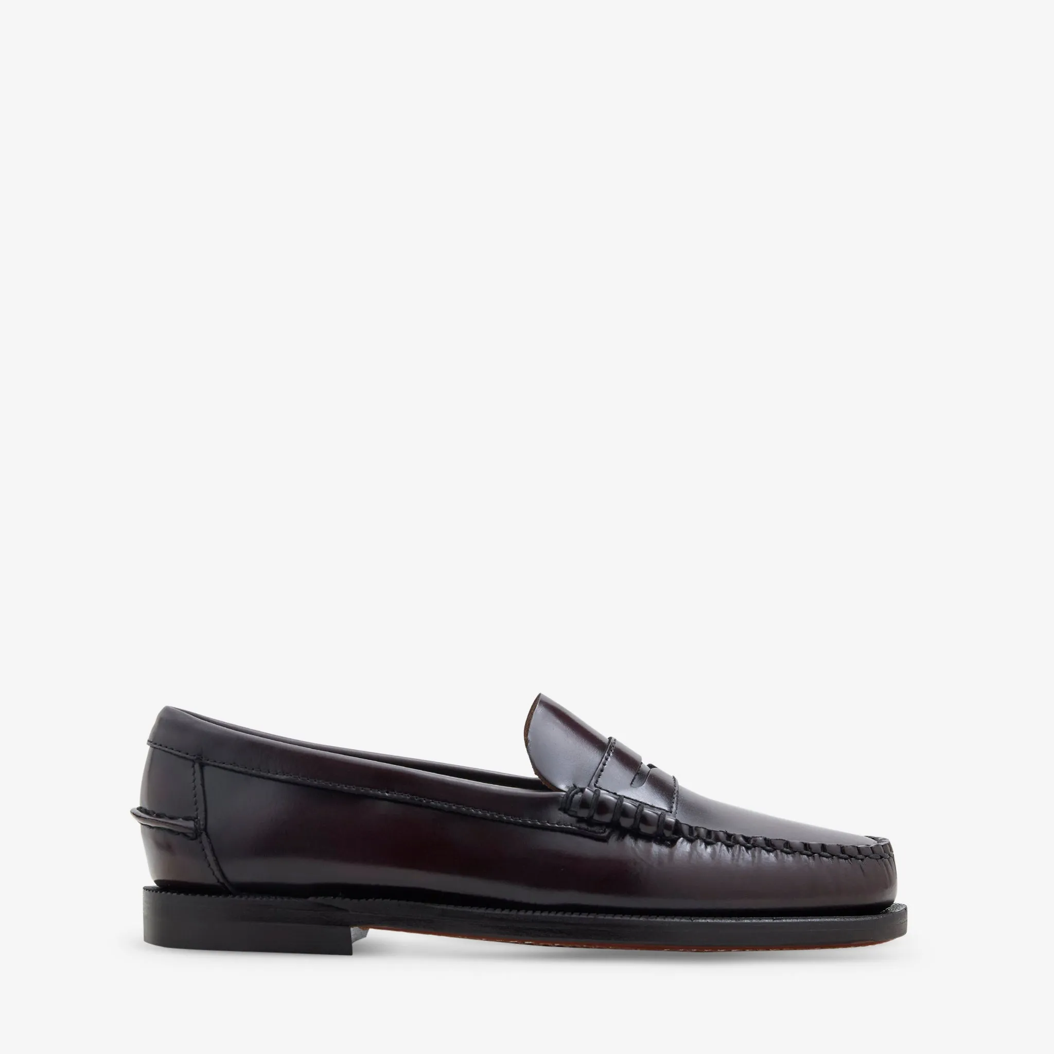 Wear   Resistant Women's Classic Dan Loafer Brown Burgundy