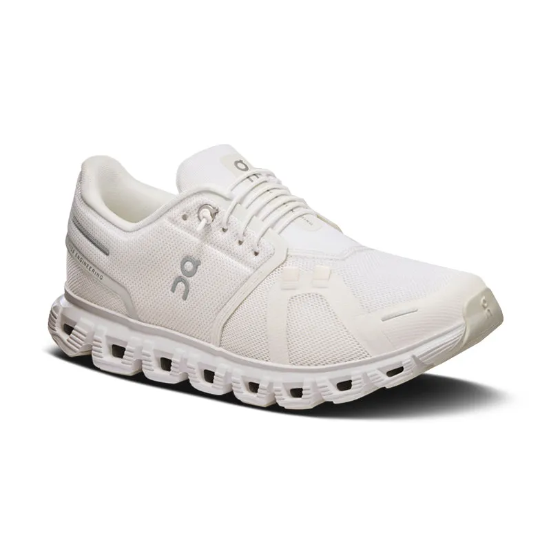 Women's Cloud 6 White/White competitive running shoe function