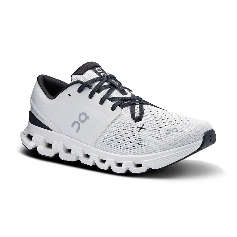 Women's Cloud X 4 Ivory/Black solo run Flexible Movement