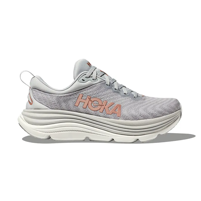 running on a treadmill shoes amateur design Women's Gaviota 5 Harbor Mist/Rose Gold