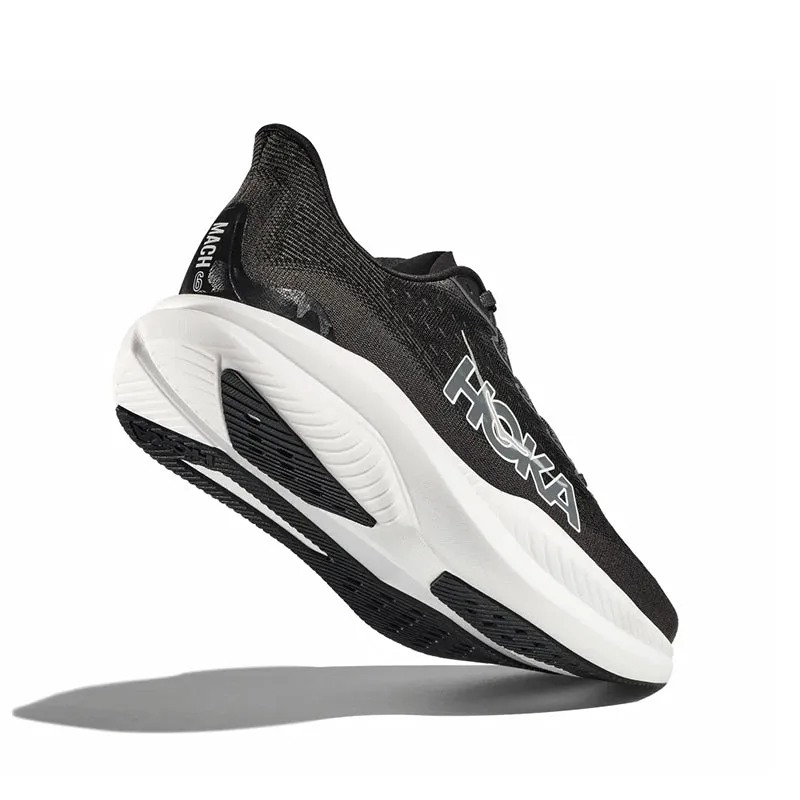 running in international tracks shoes padded toe Women's Mach 6 Black/White