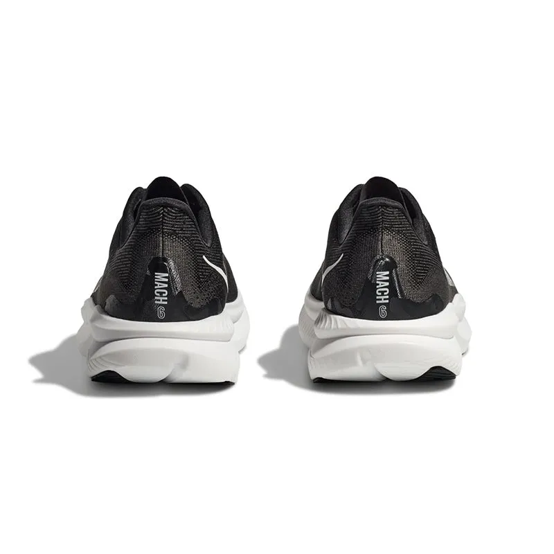 Women's Mach 6 Black/White thick sole shoes Puma Suede