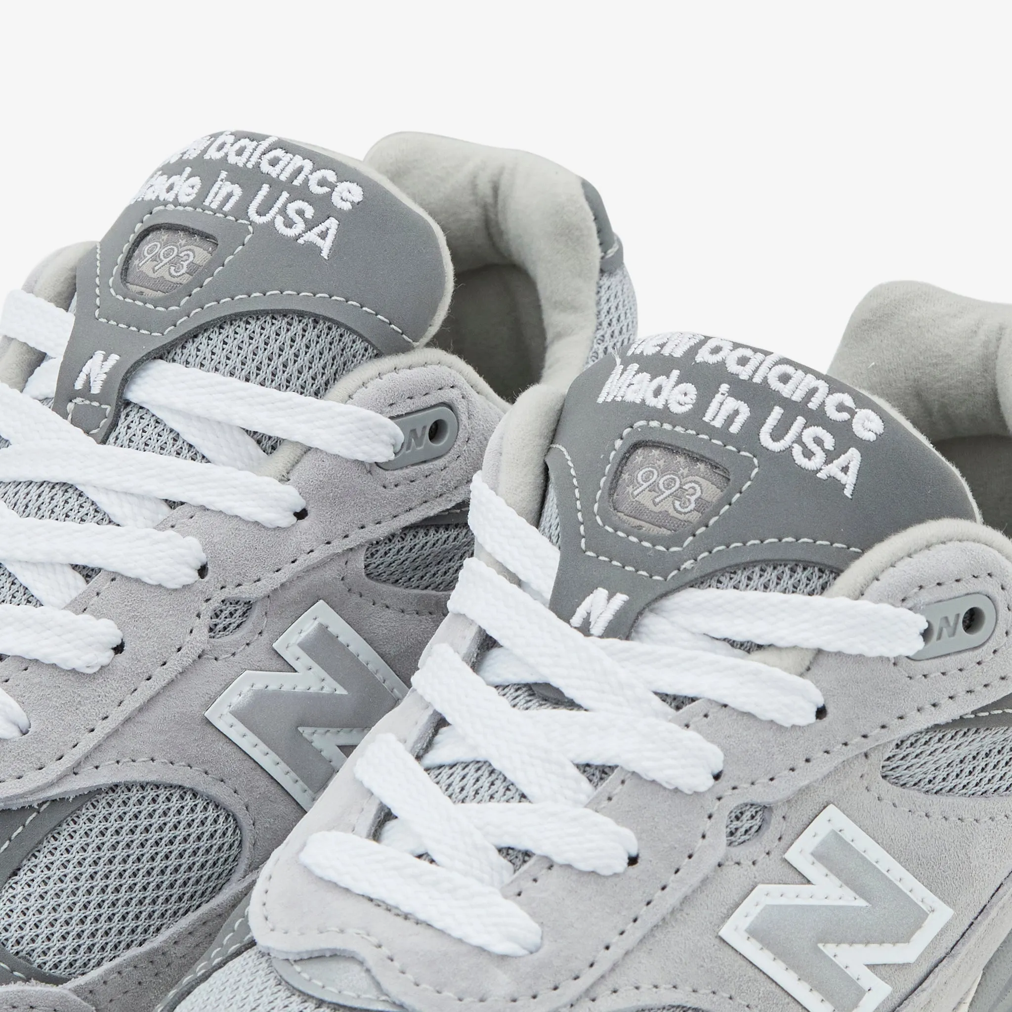 Women's Made in USA 993 Grey Sturdy sole portable
