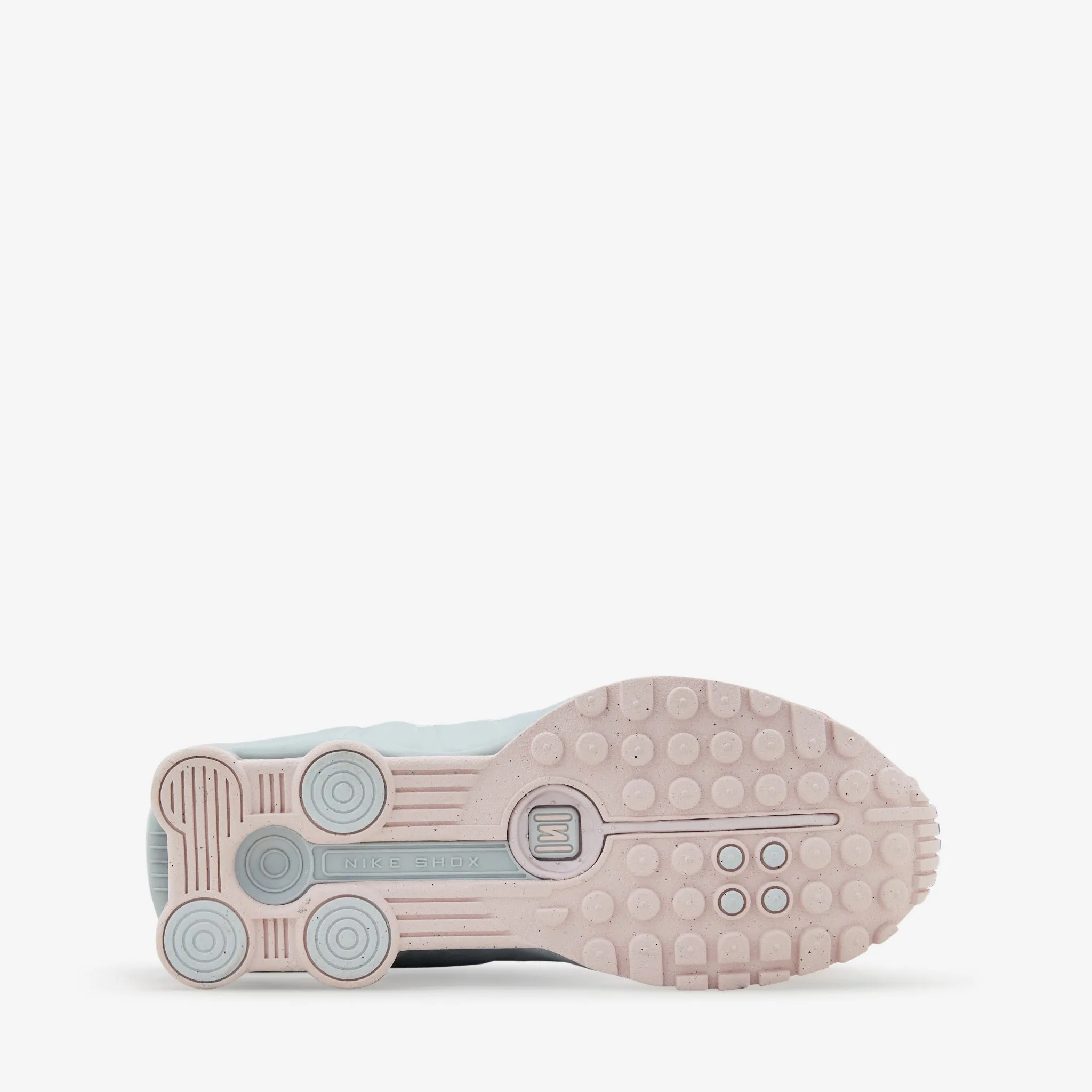 Foot alignment Women's Shox R4 Barely Rose | Metallic Platinum