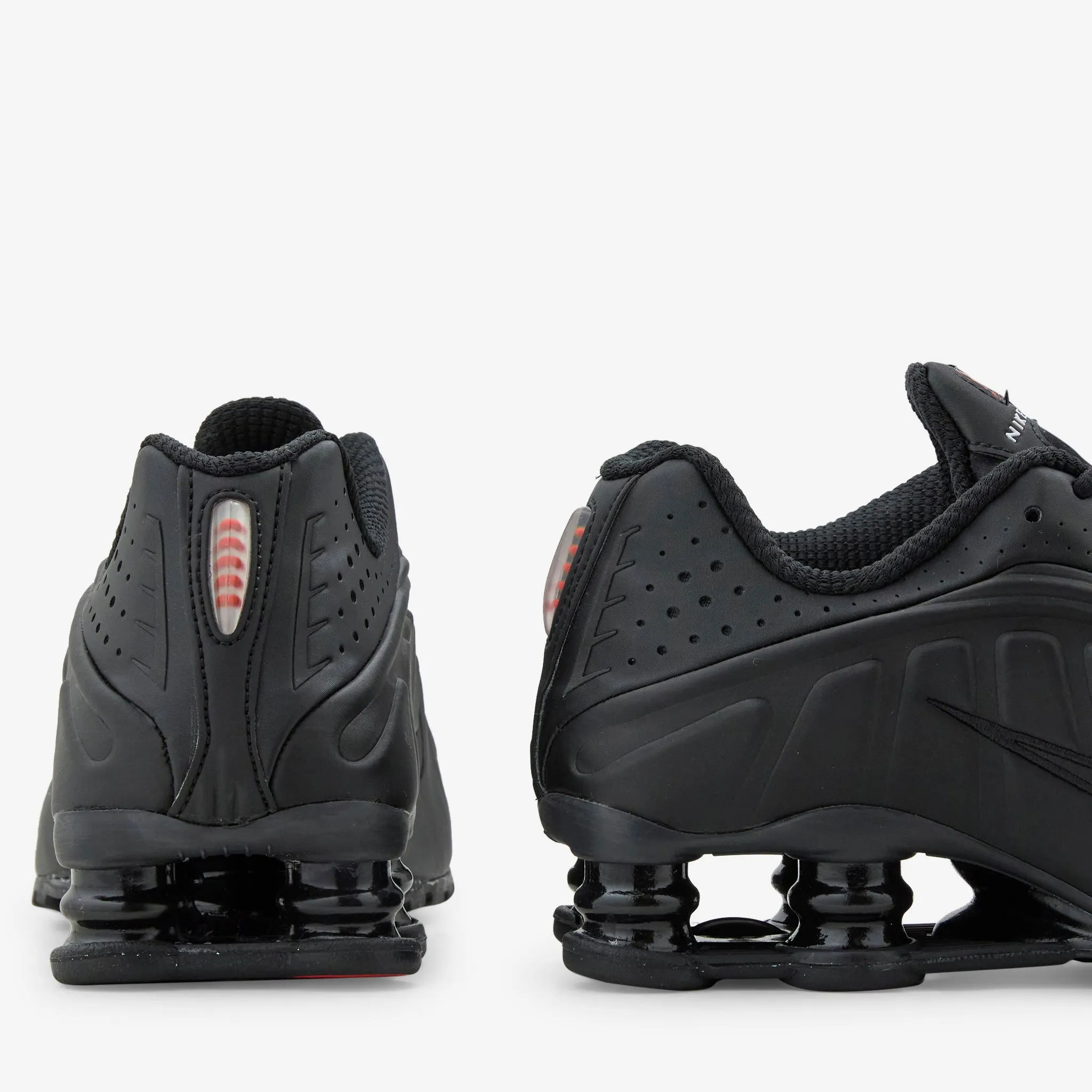 Insole Tech Women's Shox R4 Black | Black | Black | Max Orange