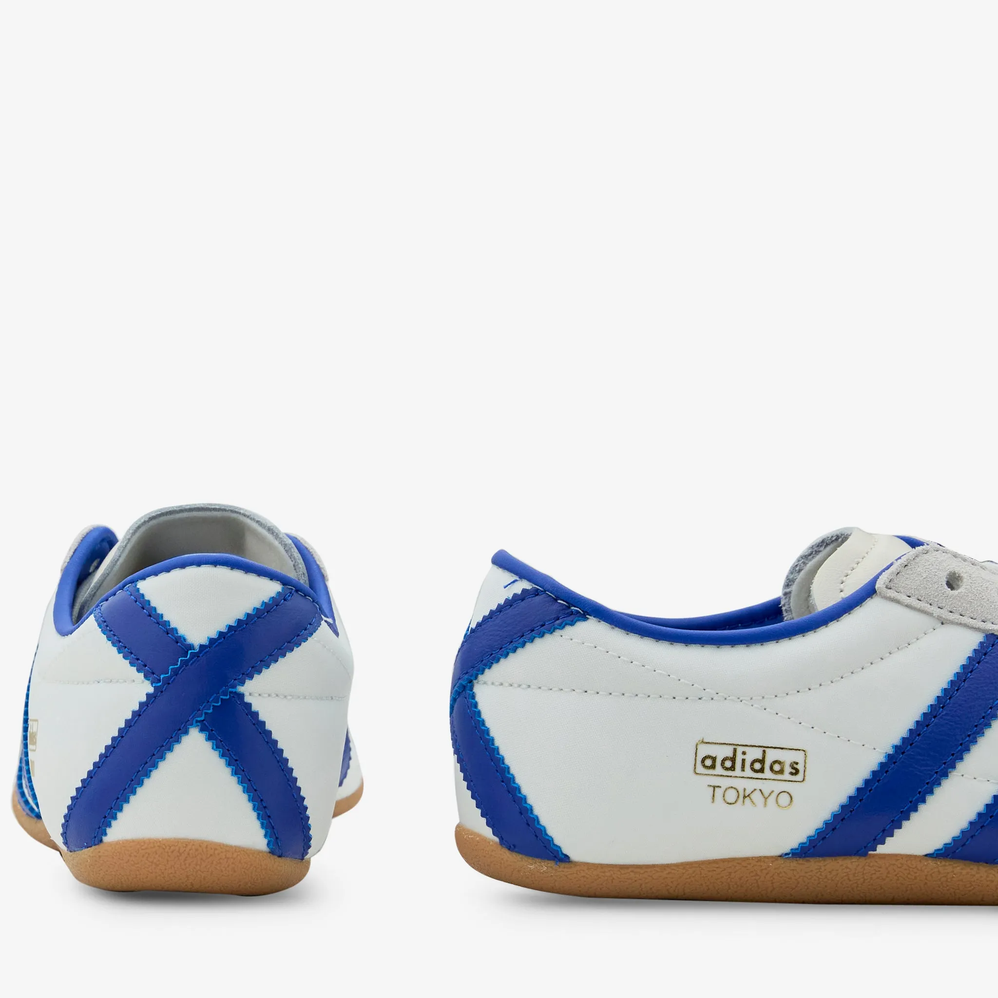 Women's Tokyo Off White | Team Royal Blue | Gold Metallic No Laces Active Gear