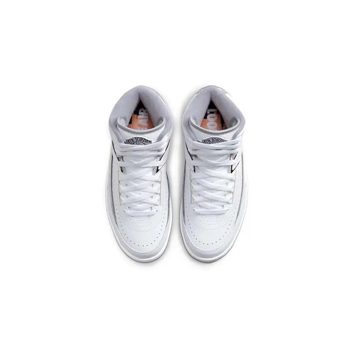 Kid's Air Jordan 2 Retro 'Cement Grey' Fast pace Durable Construction