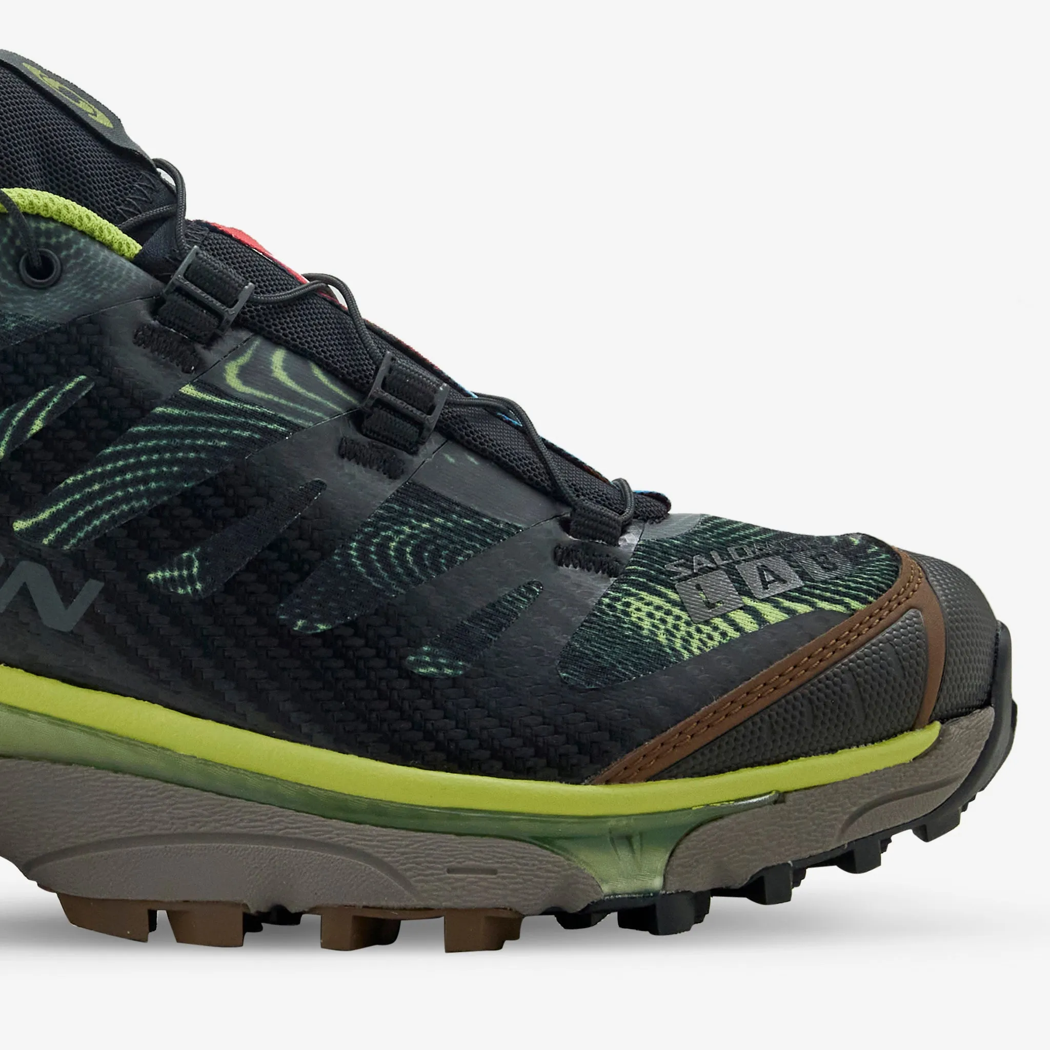 XT-4 OG Rave At Dawn Black | Dark Citron | Sharp Green City Style Elastic upper