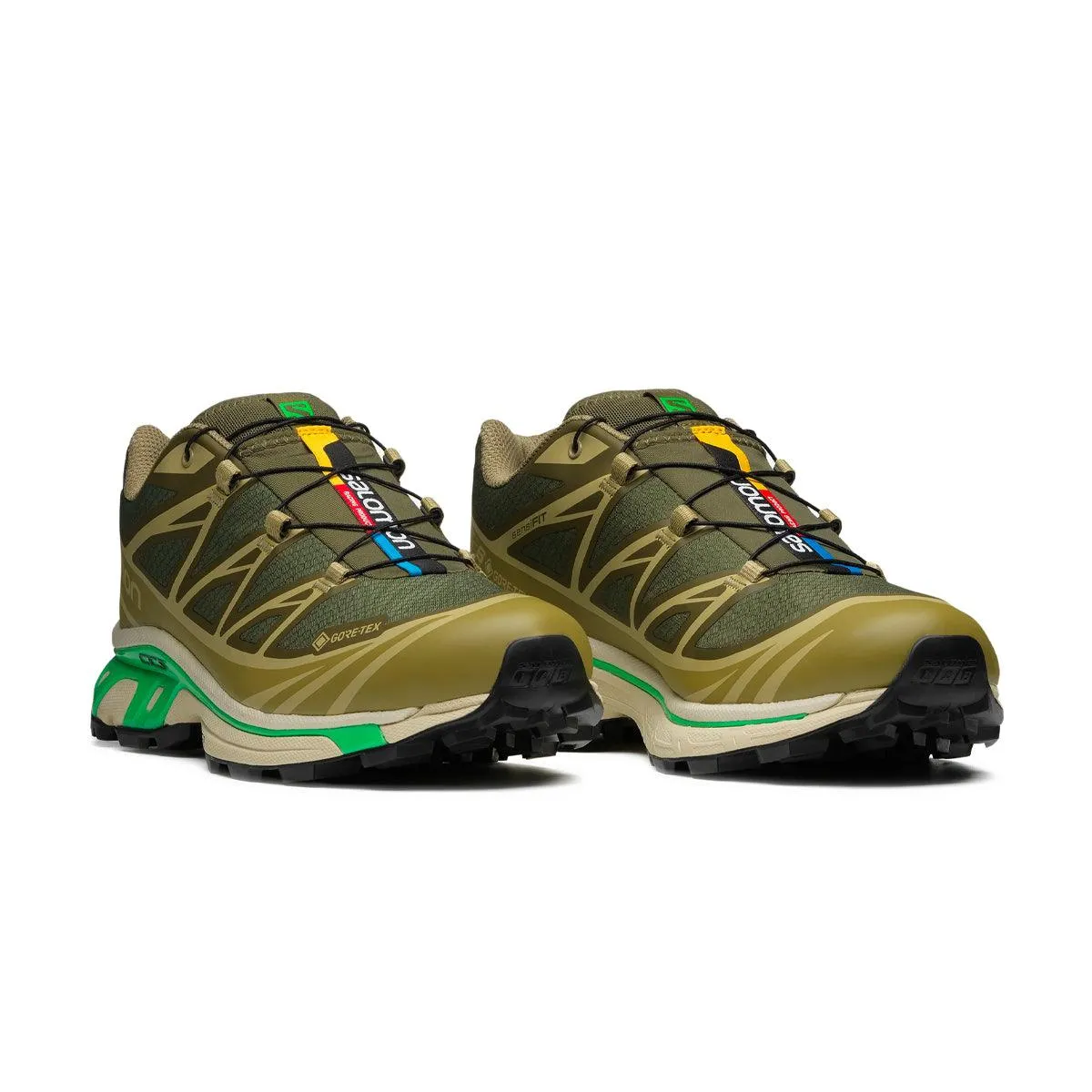 Shock Resistant Cushioned Insole XT-6 GORE-TEX 'Olive Night Dried Herb'