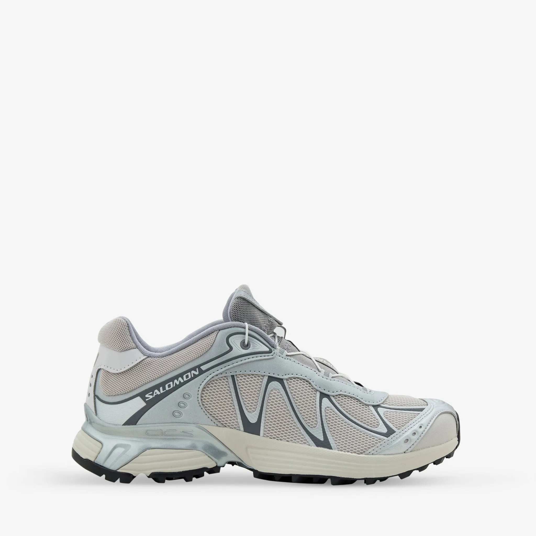 XT-Whisper Footwear Silver | Lunar Rock | Silver Cloud Flex grooves Wedge Sole