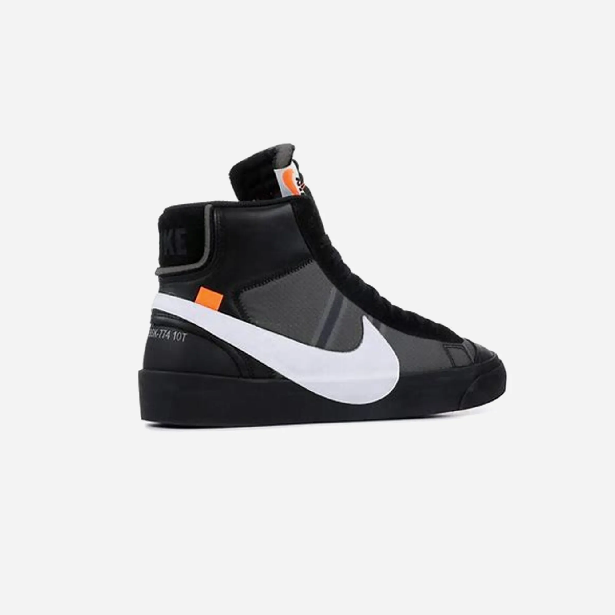 Seamless Motion Efficiency Arch Support System NIKE BLAZER MID OFF-WHITE GRIM REAPER
