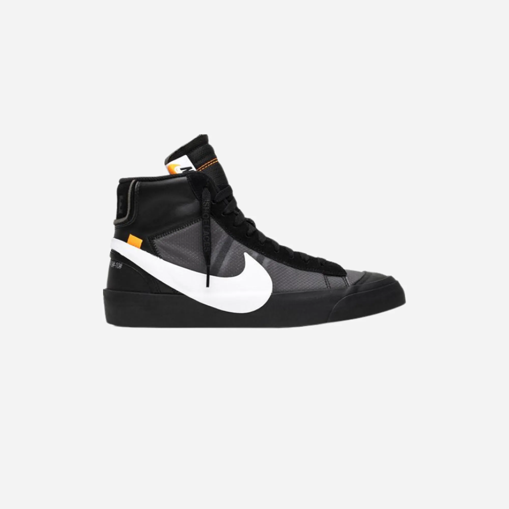 NIKE BLAZER MID OFF-WHITE GRIM REAPER All-around silhouette Fit Profile