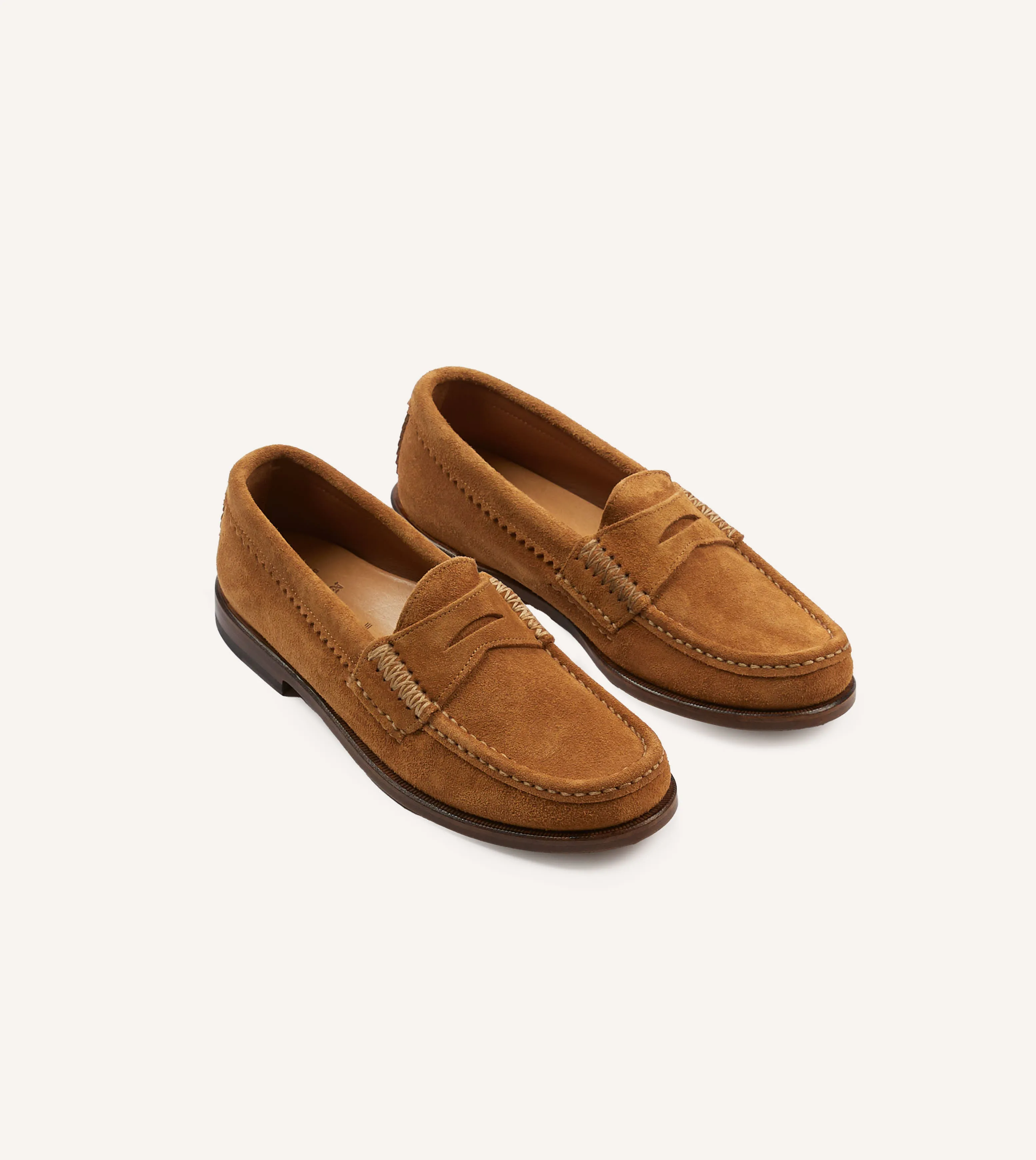 Yuketen Brown Leather Rob??s Loafer Premium Durability
