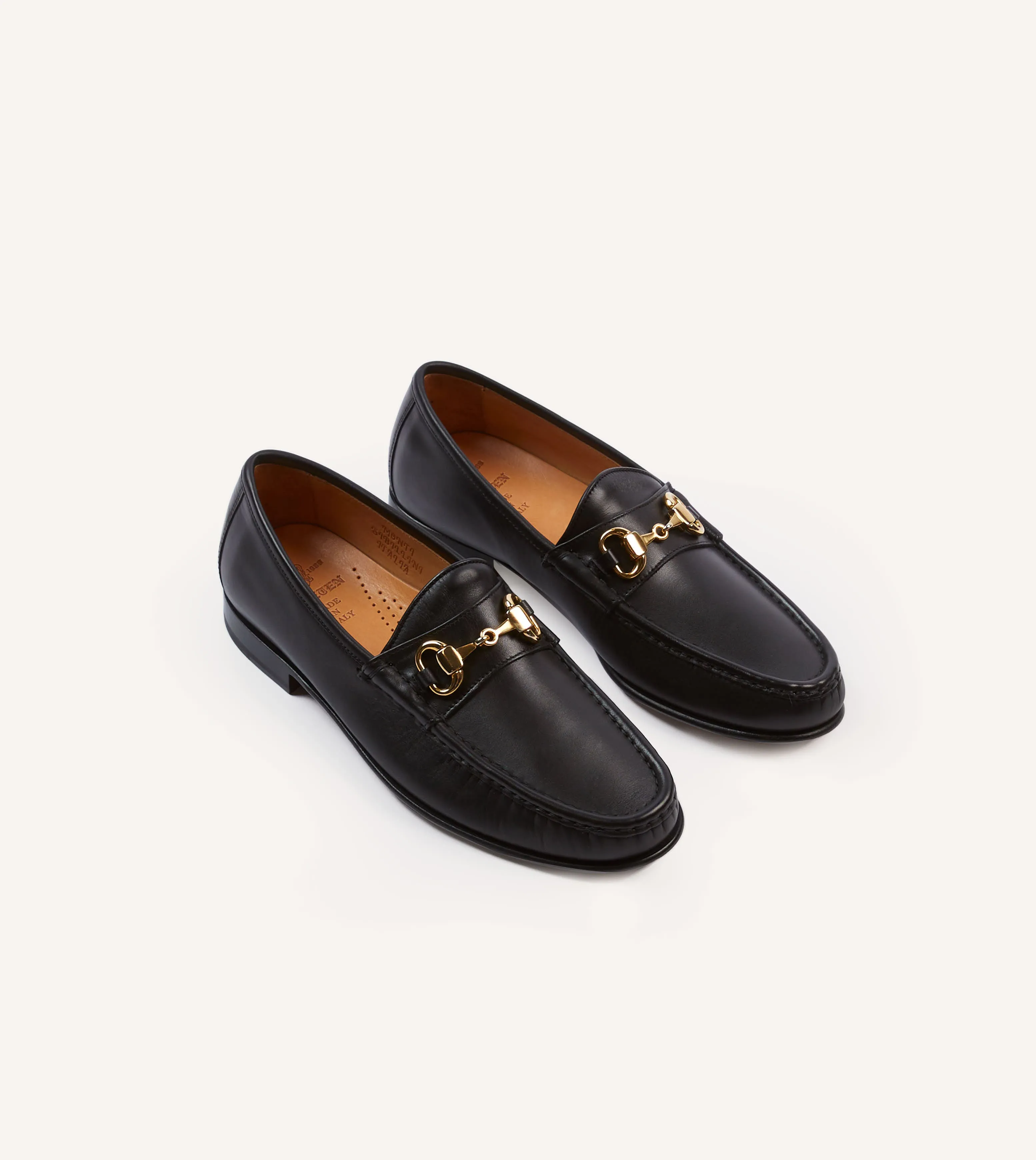 Yuketen Moc Ischia Black Leather Bit Loafer least cushioned suburb